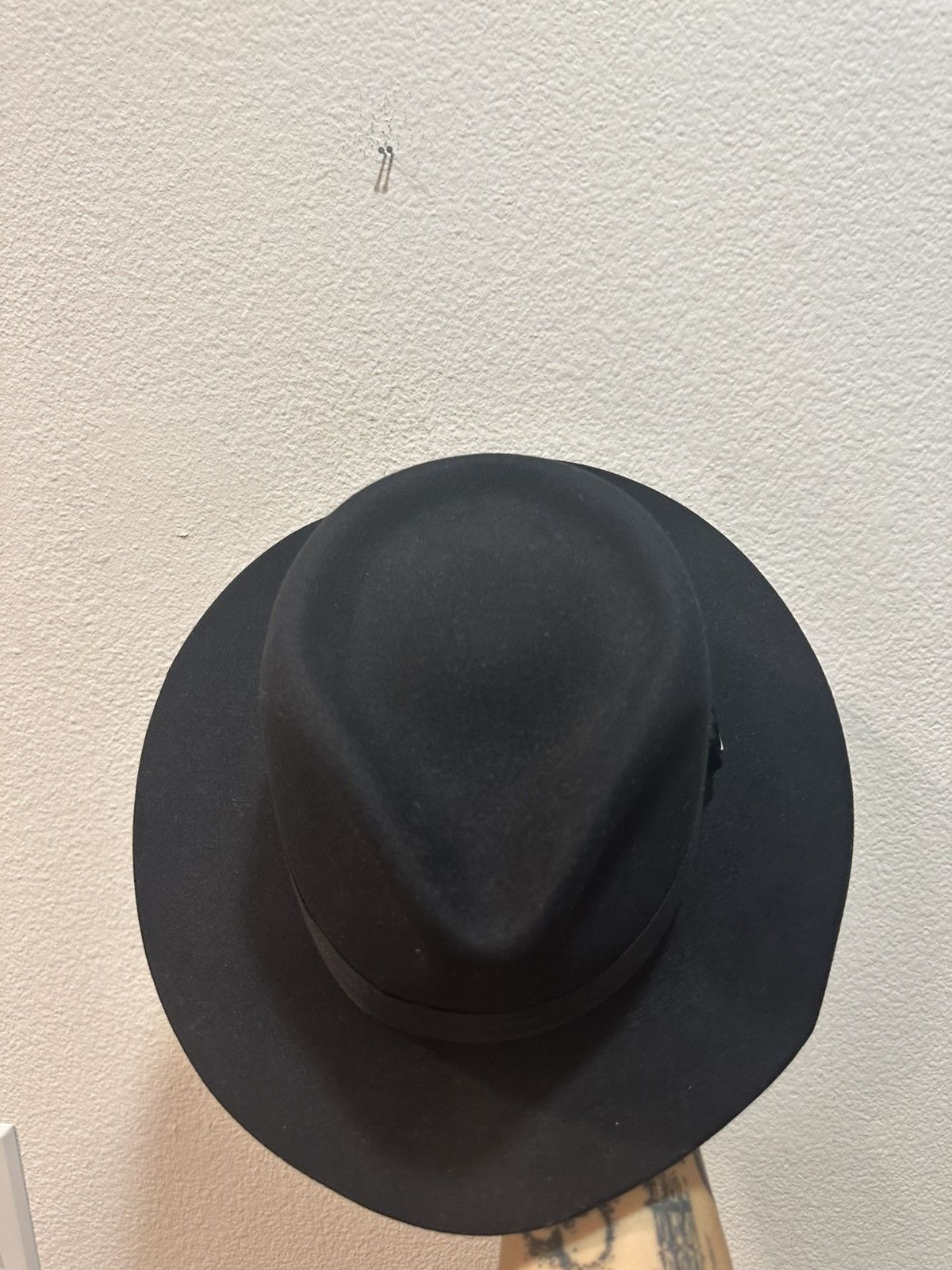 Saint Laurent Paris Rabbit Felt Fedora 58 Size ONE SIZE - 3 Thumbnail