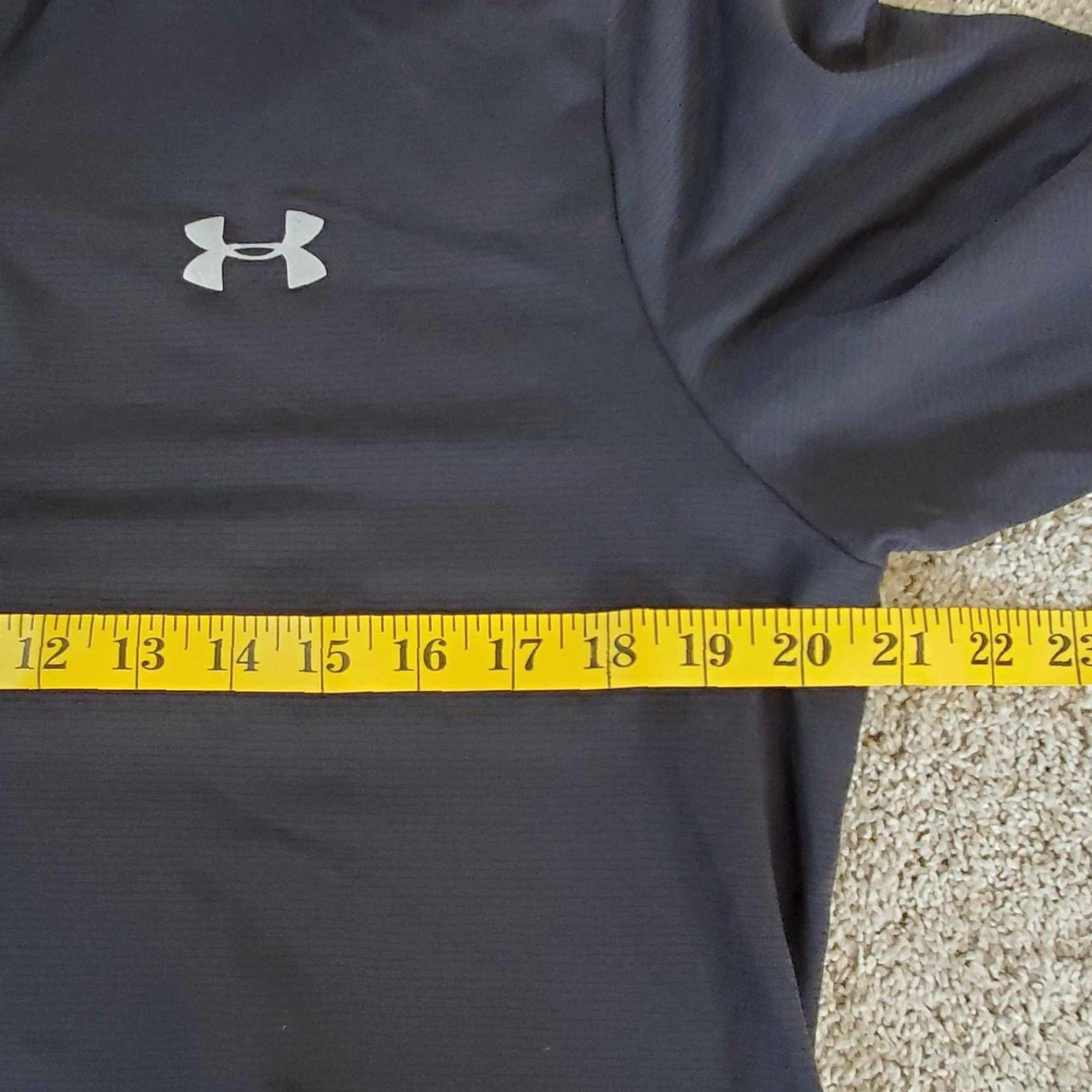 Under Armour Under Armour Threadborne Pullover Sweater Half Zip Fitted HeatGear Medium Black Mens Long Sleeve Zip Size US M / EU 48-50 / 2 - 4 Thumbnail