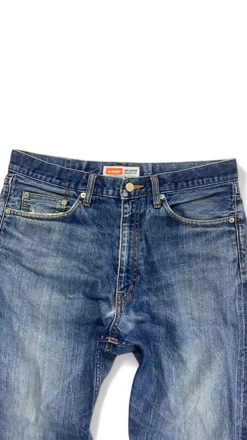 Japanese Brand × X-LARGE × Xlarge X-LARGE Logo denim jeans Size US 32 / EU 48 - 5 Thumbnail
