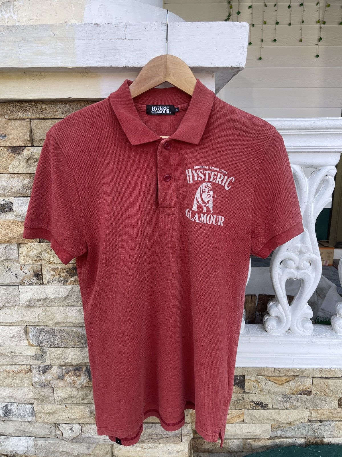 Hysteric Glamour Rare🔥Hysteric Glamour Naughty Ladies Night Polo Tee Size US M / EU 48-50 / 2 - 4 Thumbnail