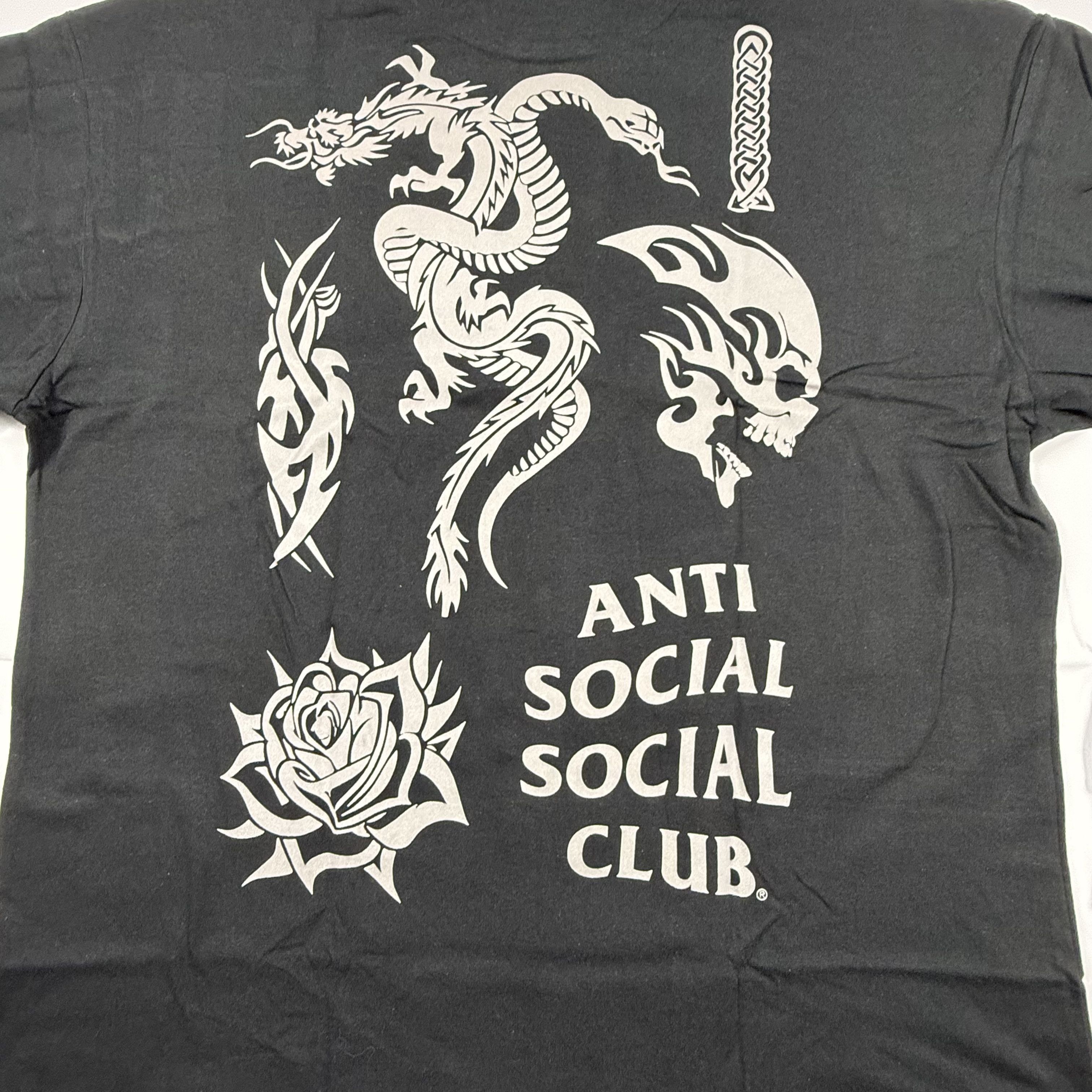 Anti Social Social Club Anti Social Social Club Black Tribal Graphic Long Sleeve Size US XL / EU 56 / 4 - 1 Thumbnail