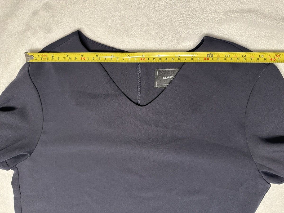Giorgio Armani Giorgio Armani Parfums Uniform 3/4 Sleeve Blouse-Size 40 Size M / US 6-8 / IT 42-44 - 4 Thumbnail