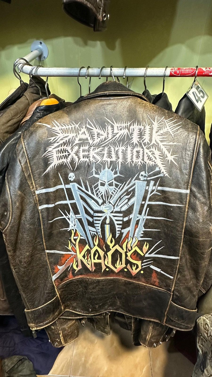 レザー　R.B.C. Legend Jacket サイズ38 ブラウザ　赤茶 Rbc Leather Jacket | Grailed
