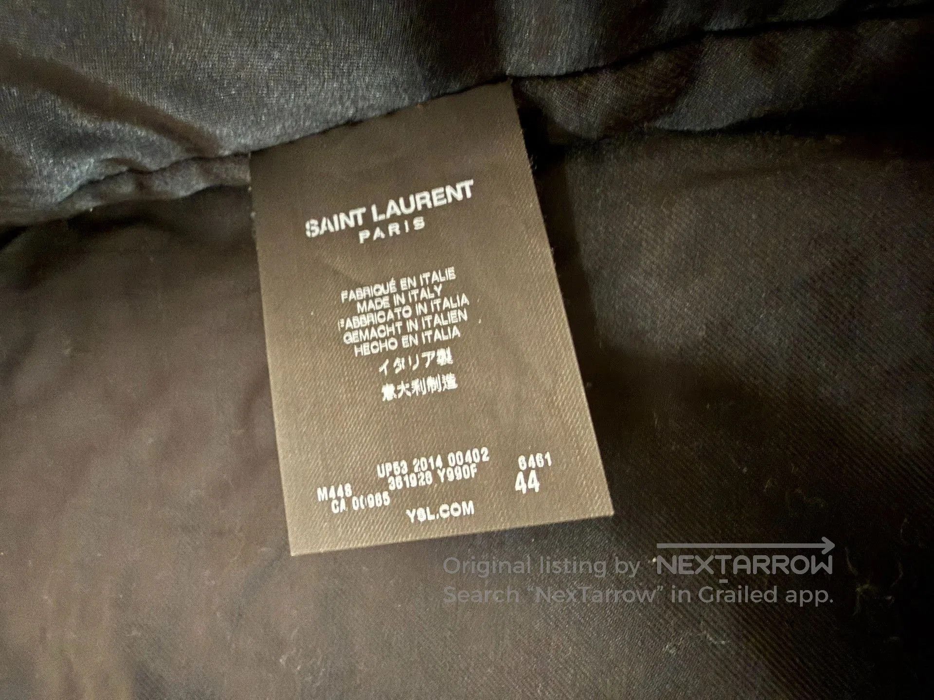 Saint Laurent Paris Saint Laurent Hedi Slimane Plaid Coat. Size US S / EU 44-46 / 1 - 3 Thumbnail