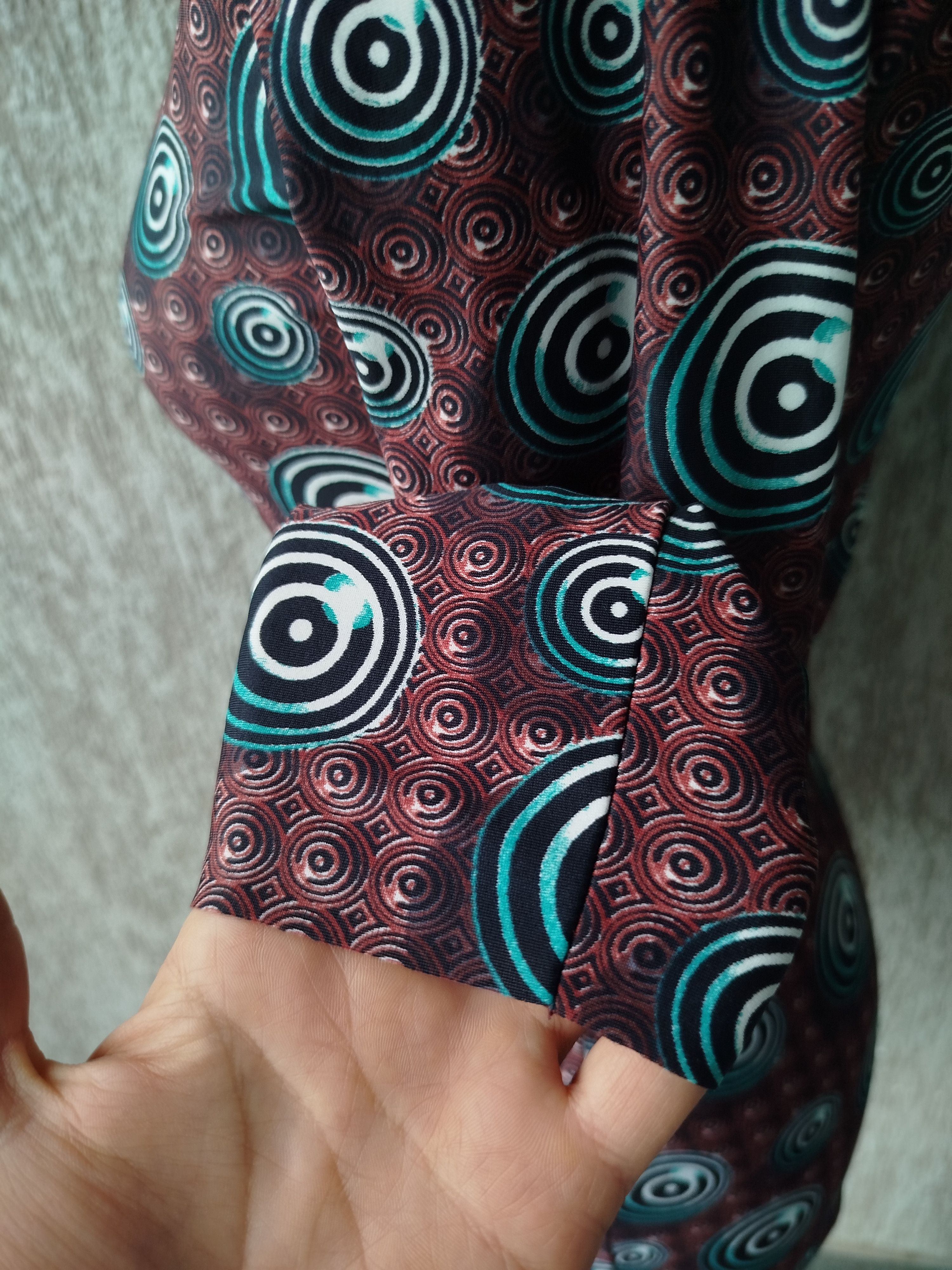 Jean Paul Gaultier Top Long Sleeve Op Art Circle Archive Vintage 90s Size S Size S / US 4 / IT 40 - 11 Thumbnail
