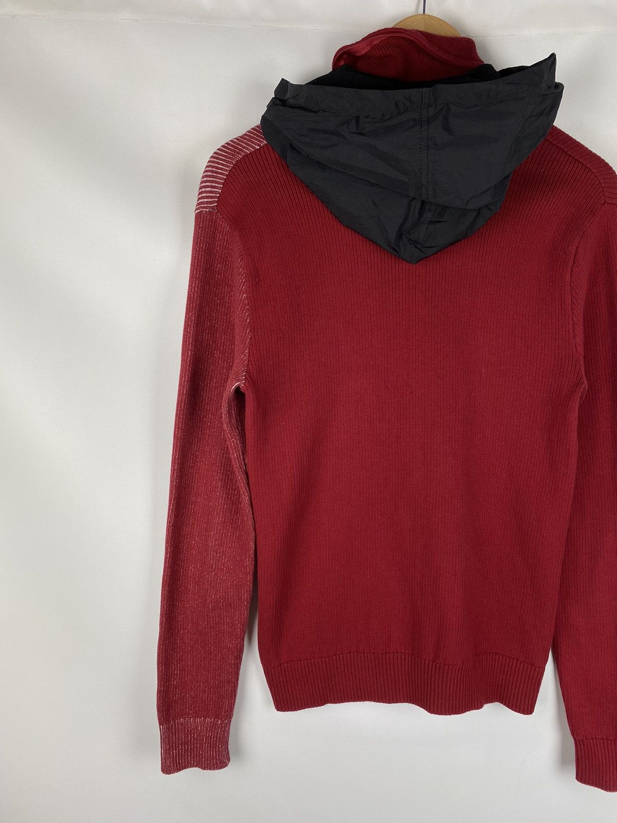 Armani Exchange Armani Exchange men’s full zip knitted hooded sweater size M Size US M / EU 48-50 / 2 - 18 Thumbnail