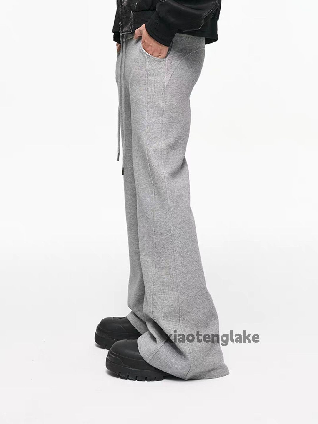 Designer × Japanese Brand × Vintage Unisex utility skate hiphop yuppie bootcut sweatpants Size US 30 / EU 46 - 7 Thumbnail