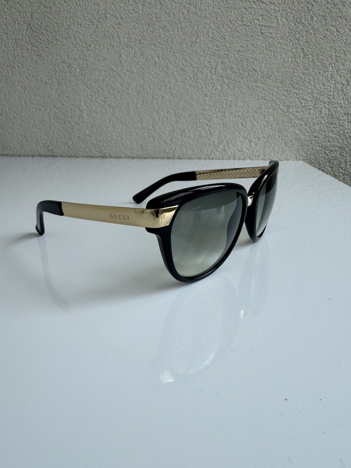 Gucci Gucci Sunglasses GG 3651/S Black Gold Size ONE SIZE - 1 Thumbnail