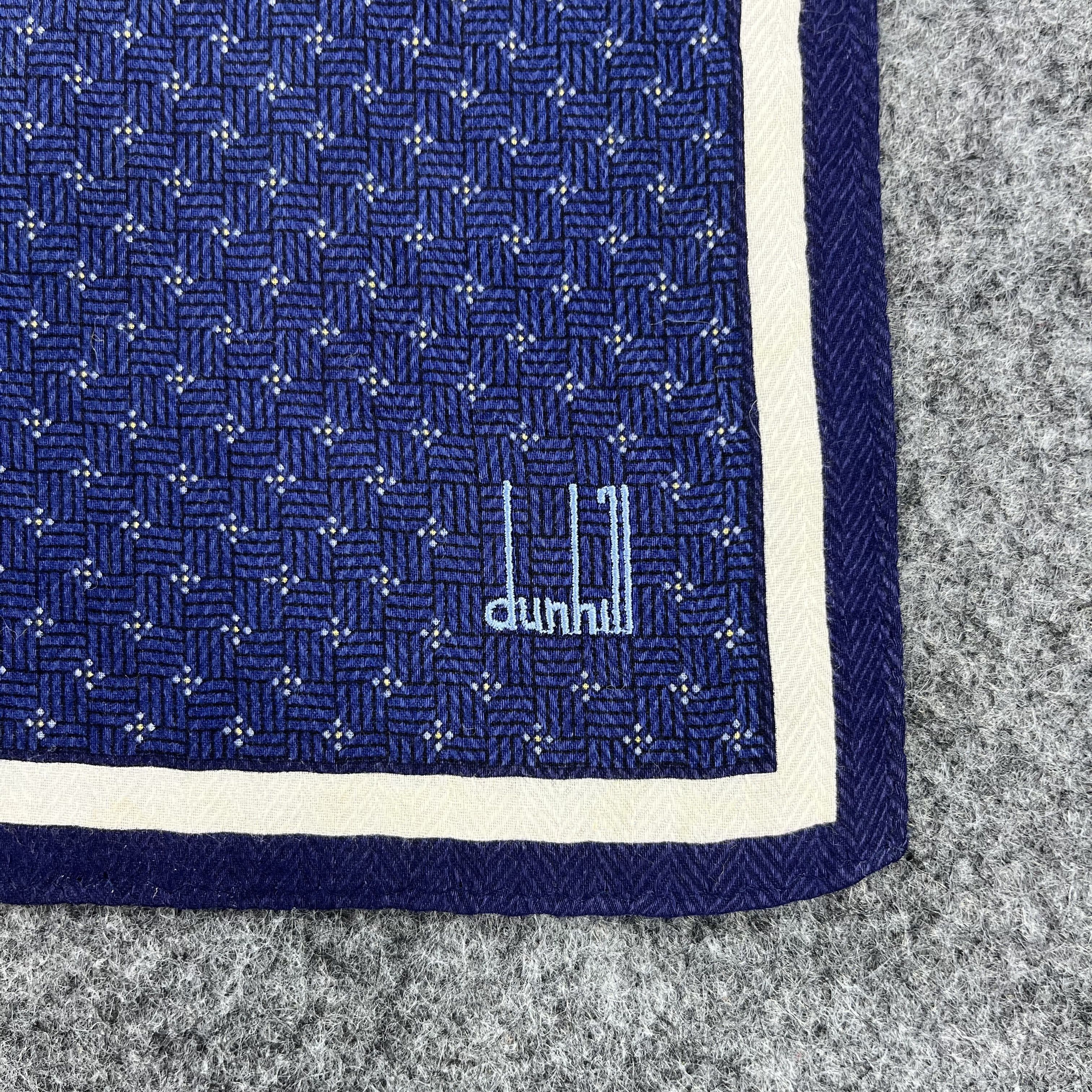 Alfred Dunhill Dunhill Handkerchief / Bandana / Neckerchief B1571 Size ONE SIZE - 2 Thumbnail