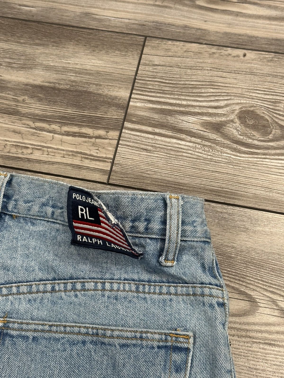 Polo Ralph Lauren × Vintage Vintage Polo Jeans Company Jeans Size US 34 / EU 50 - 4 Thumbnail