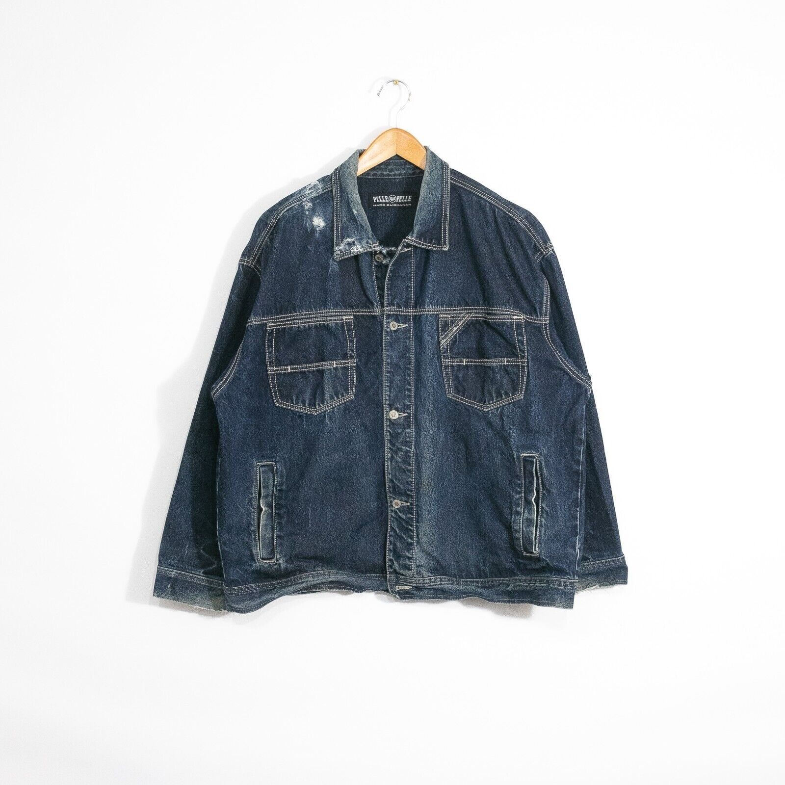 Pelle pelle jean jacket hotsell