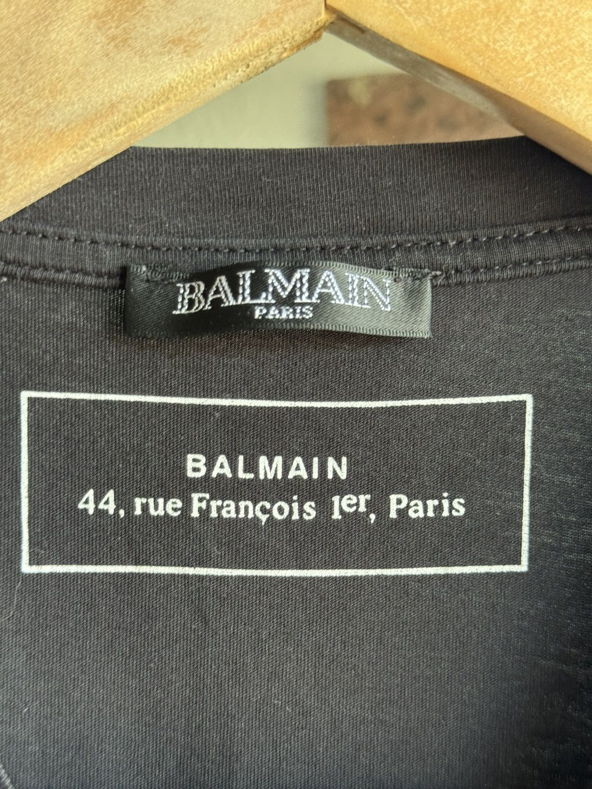 Balmain Balman Dark Blue Tshirt Size US S / EU 44-46 / 1 - 6 Thumbnail