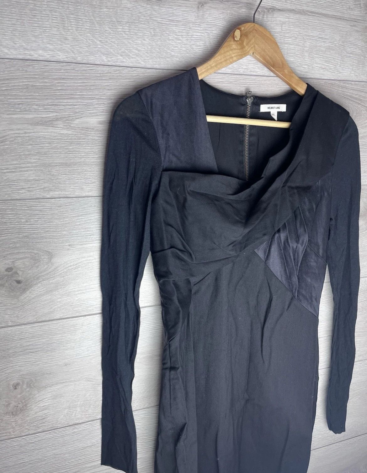 Helmut Lang Women’s black dress Helmut Lang size 4 Y2K Size S / US 4 / IT 40 - 3 Thumbnail