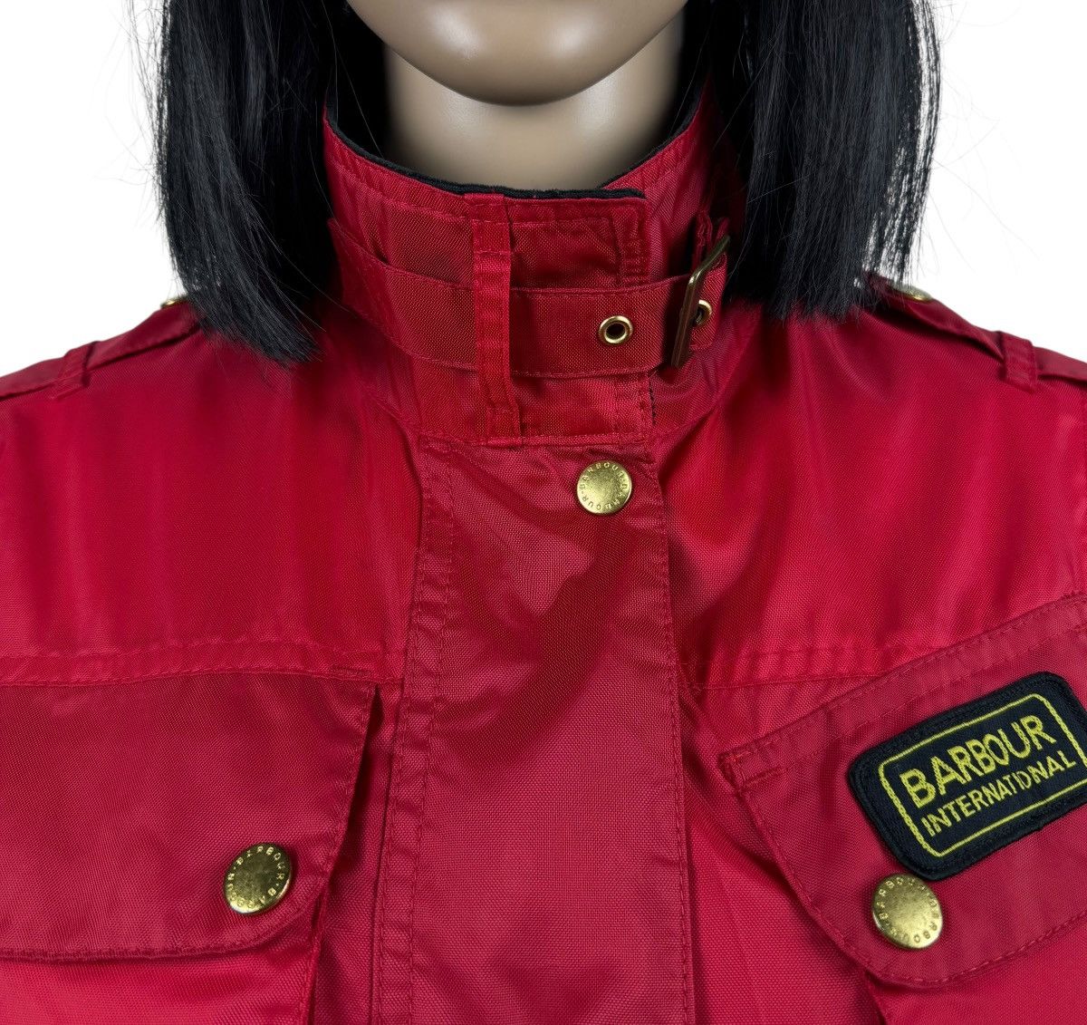 Barbour Barbour International Rainbow Belted Jacket Nylon UK8 US4 Size S / US 4 / IT 40 - 2 Thumbnail