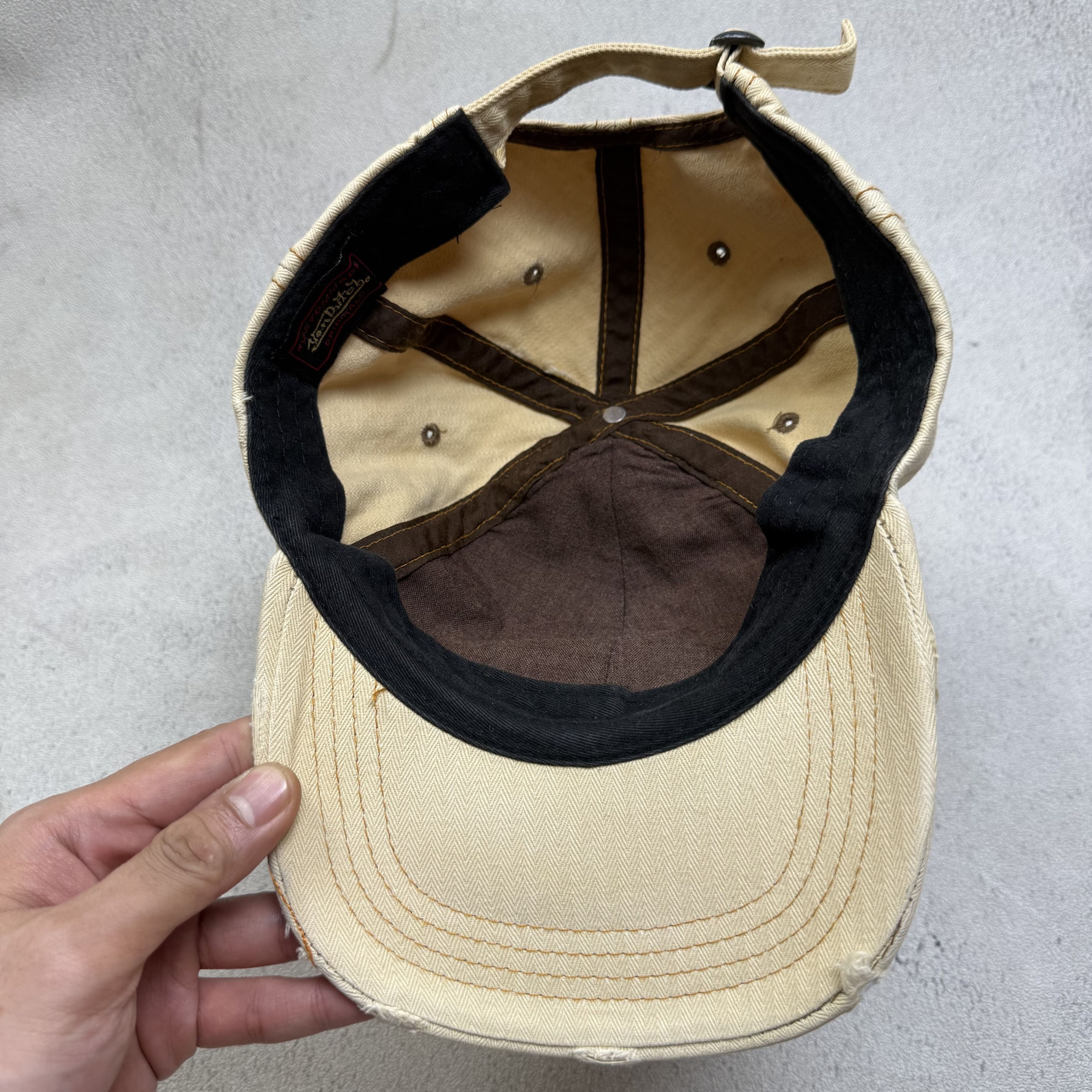 Von Dutch Von Dutch Distressed Hat Size ONE SIZE - 7 Thumbnail