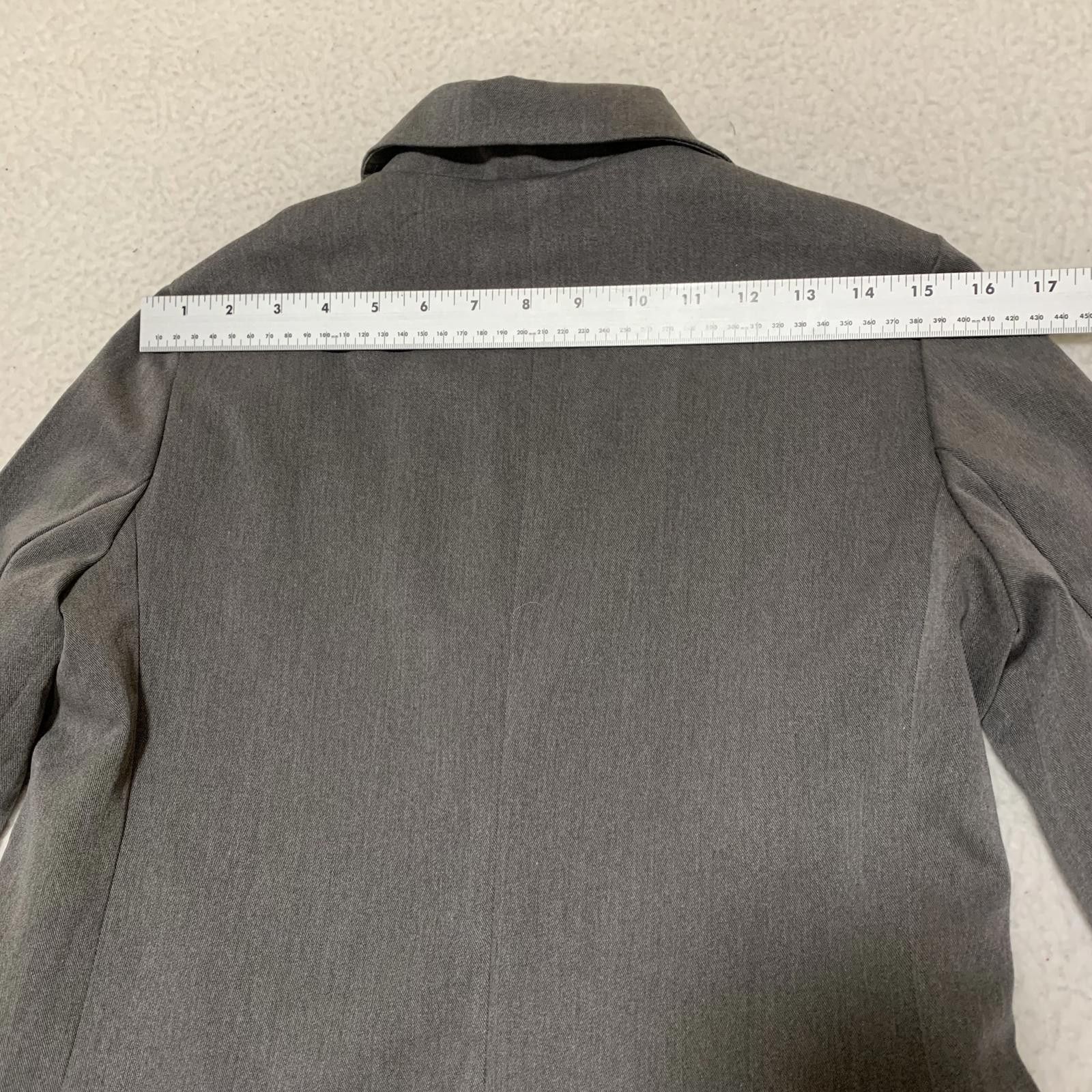 Other NWT JustYouth Women's Size Small Gray Blazer Jacket Size S / US 4 / IT 40 - 12 Thumbnail