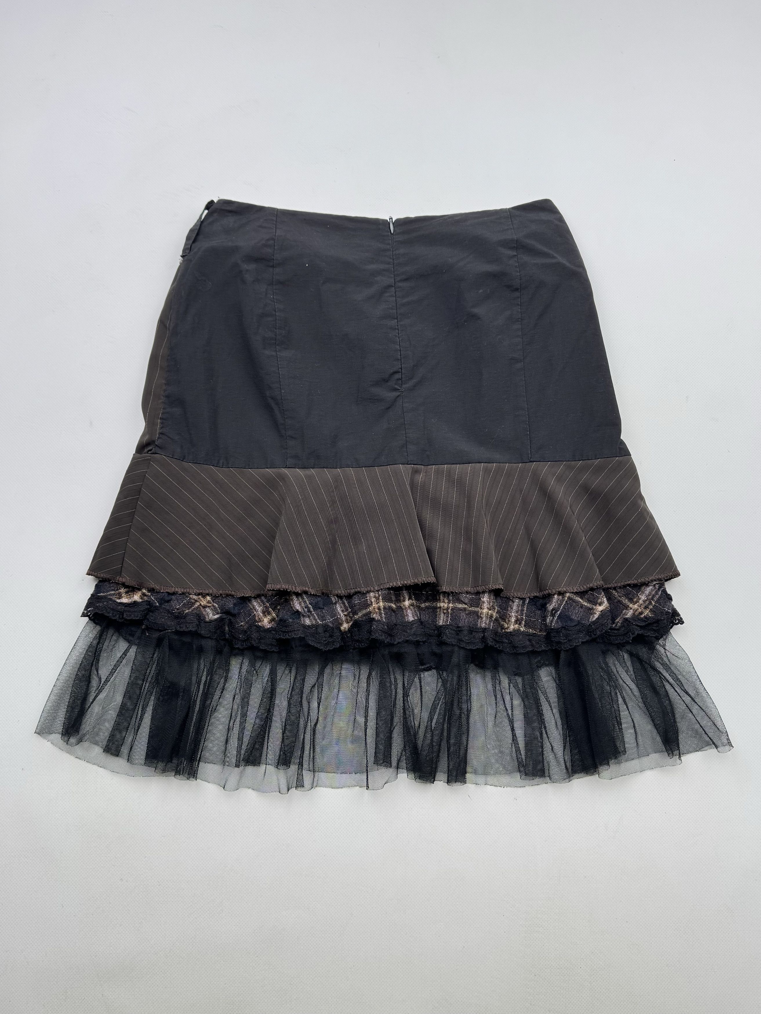 Vintage 90's Midi Skirt B71(V267) Size 27" / US 4 / IT 40 - 5 Thumbnail