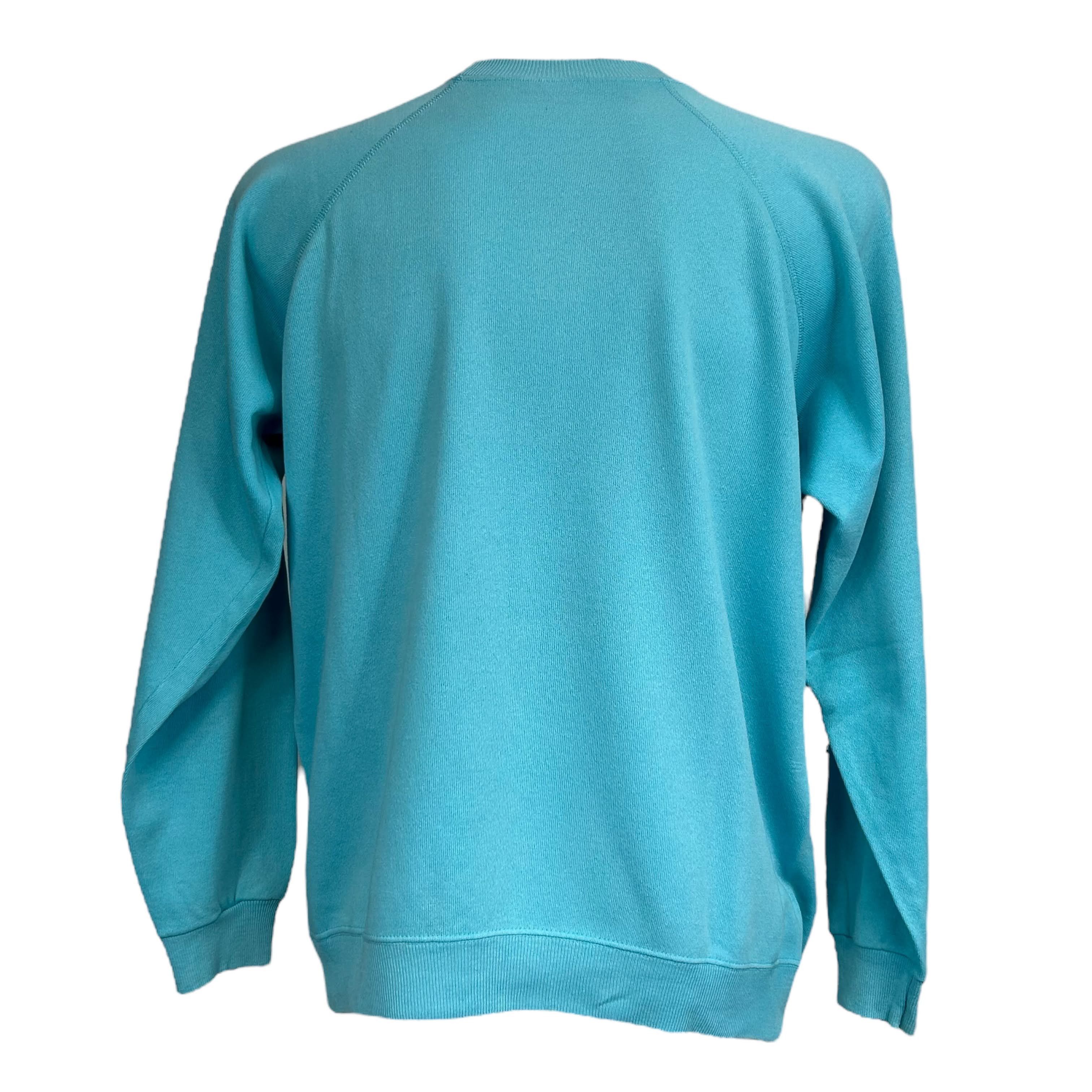 Hanes × Vintage 80s Hanes Made in USA Blue Pullover Sweatshirt Fifty L Size US L / EU 52-54 / 3 - 2 Thumbnail