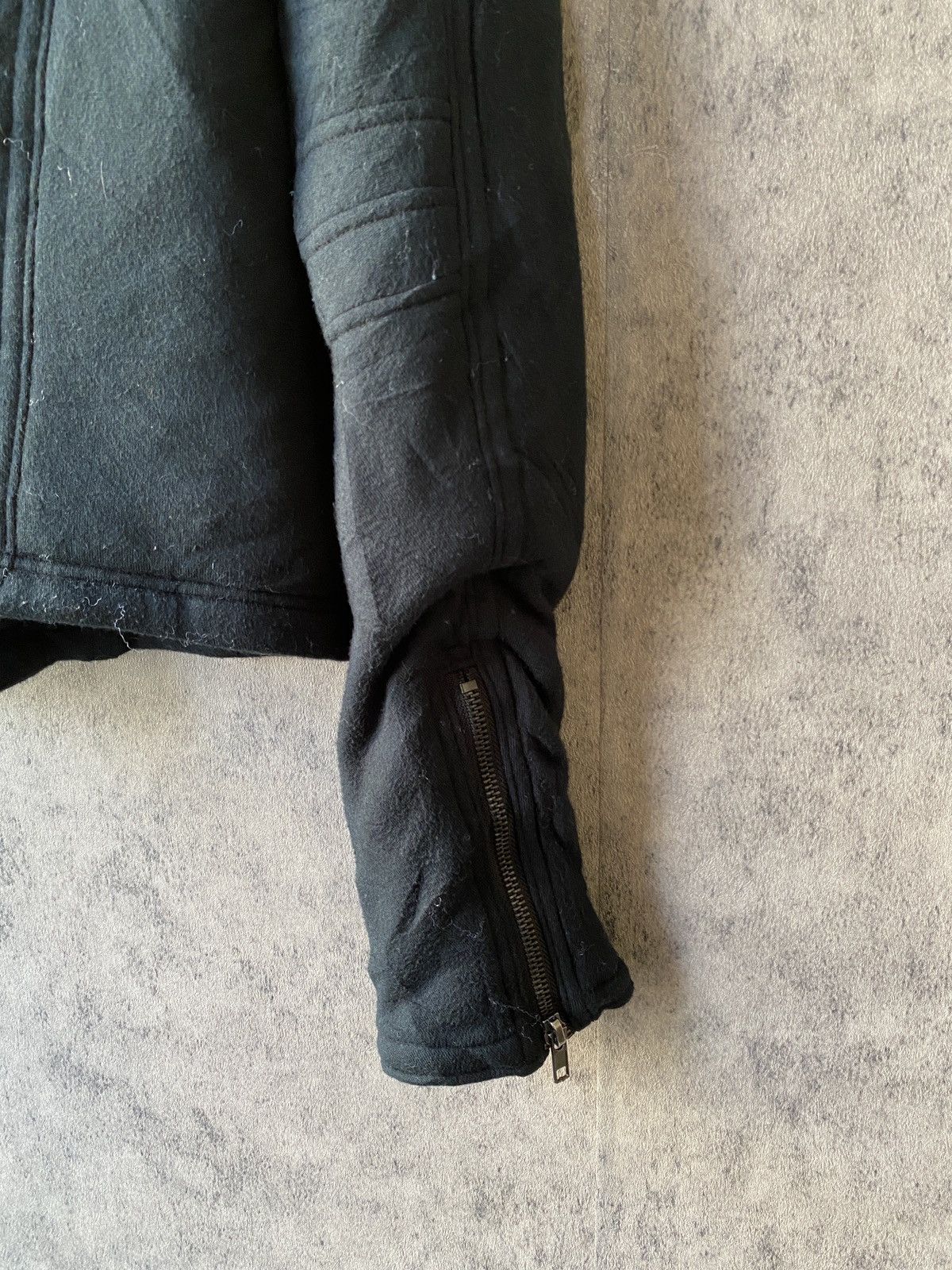 Japanese Brand Maison Gilfy Dark Green Fur Hoodie Zipper Jacket Size US S / EU 44-46 / 1 - 16 Thumbnail