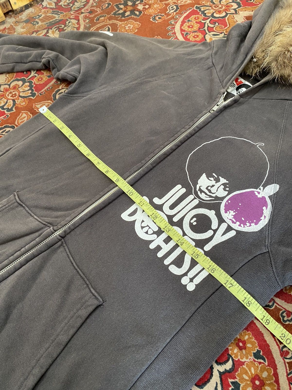 If Six Was Nine × Japanese Brand × Le Grande Bleu (L.G.B.) Fur hoodie juicy beats souls Size US L / EU 52-54 / 3 - 17 Thumbnail