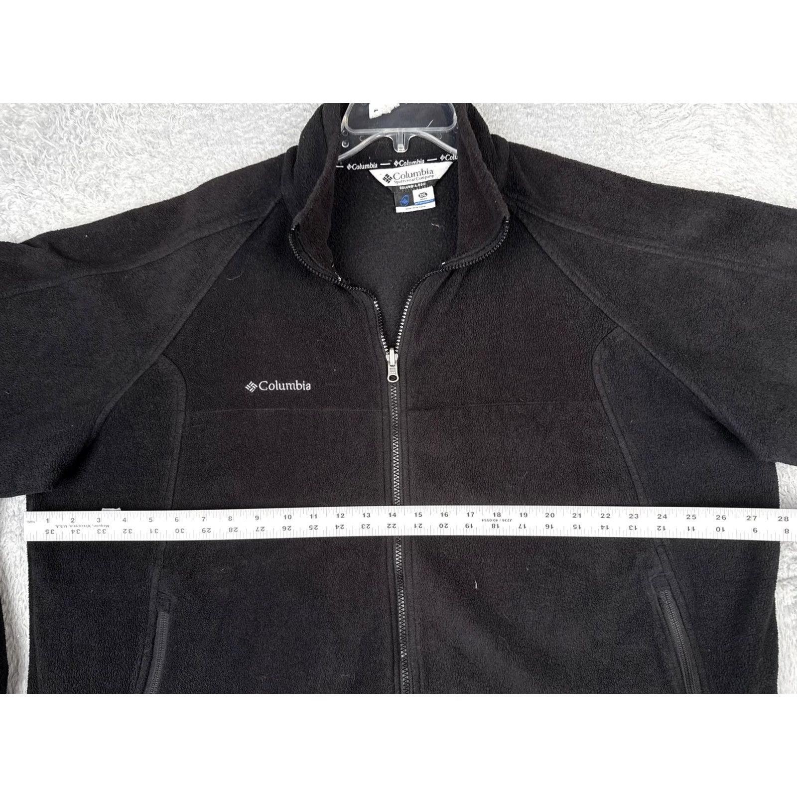 Vintage Columbia Fleece Jacket Mens 2XL Black Full Zip Pockets Interchange Outdoor Size US XXL / EU 58 / 5 - 7 Thumbnail