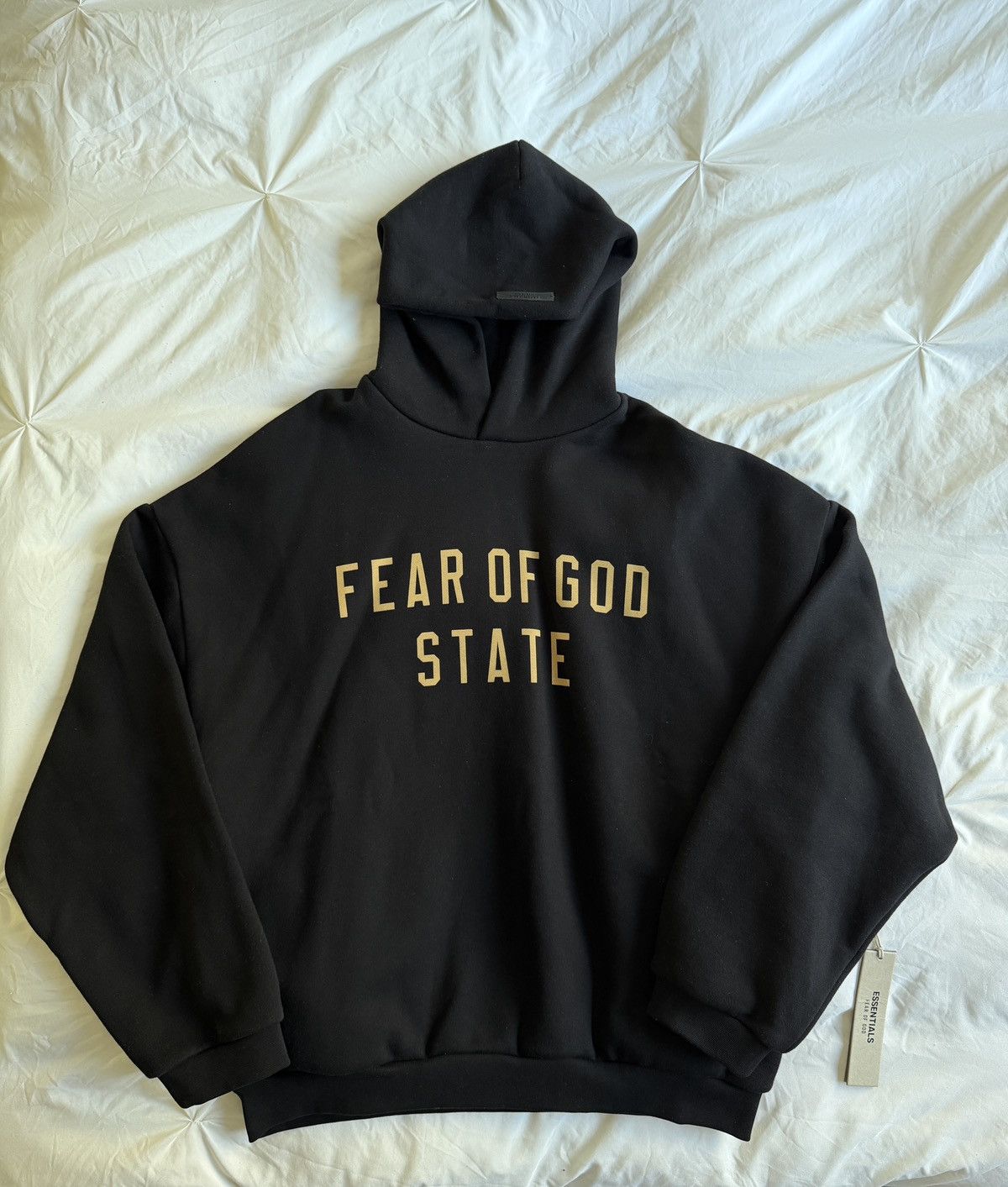 Fear of God Fear of God Essentials State Hoodie Black Size US S / EU 44-46 / 1 - 1 Thumbnail