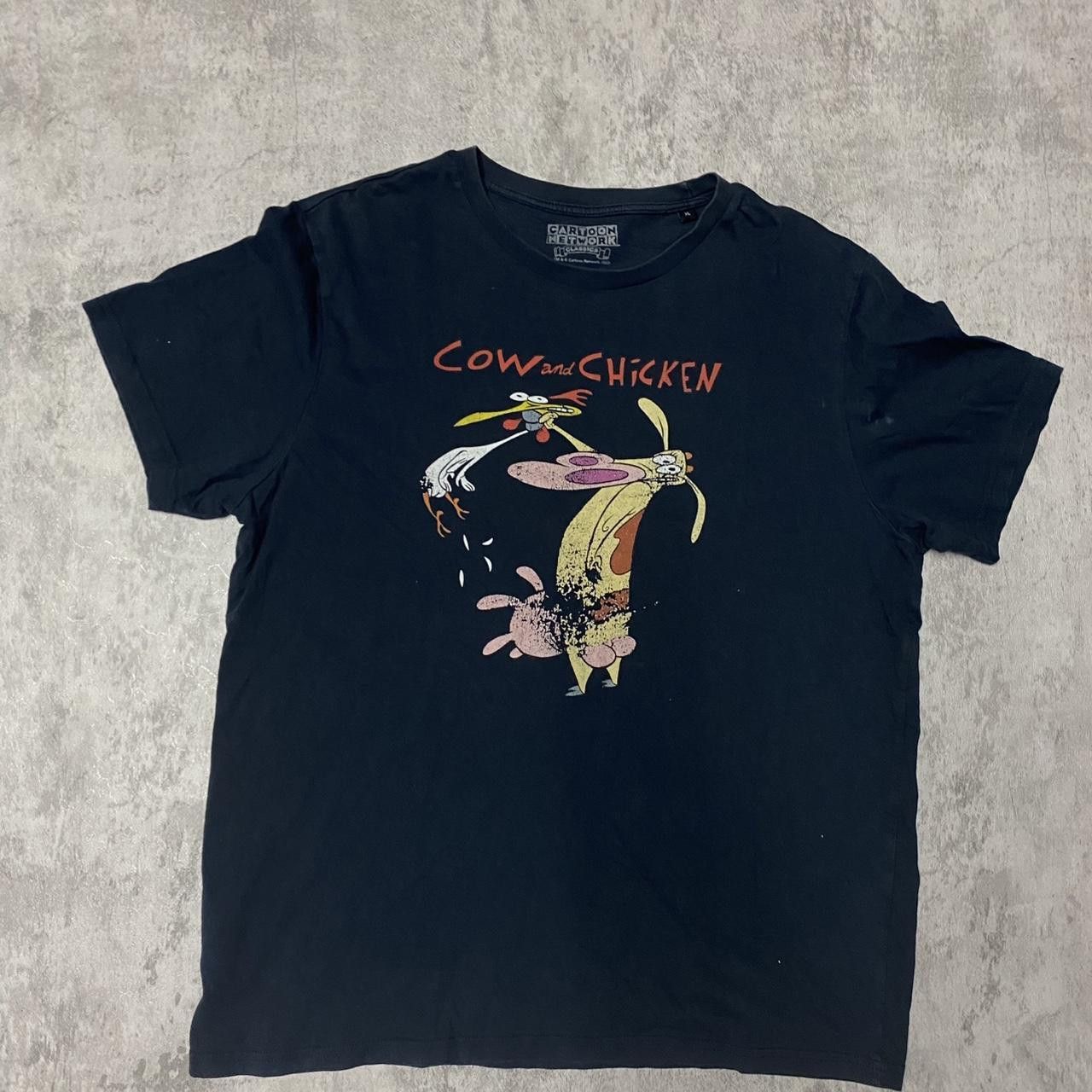 Other Cow and Chicken graphic tee in black and red Size US XS / EU 42 / 0 - 1 Thumbnail