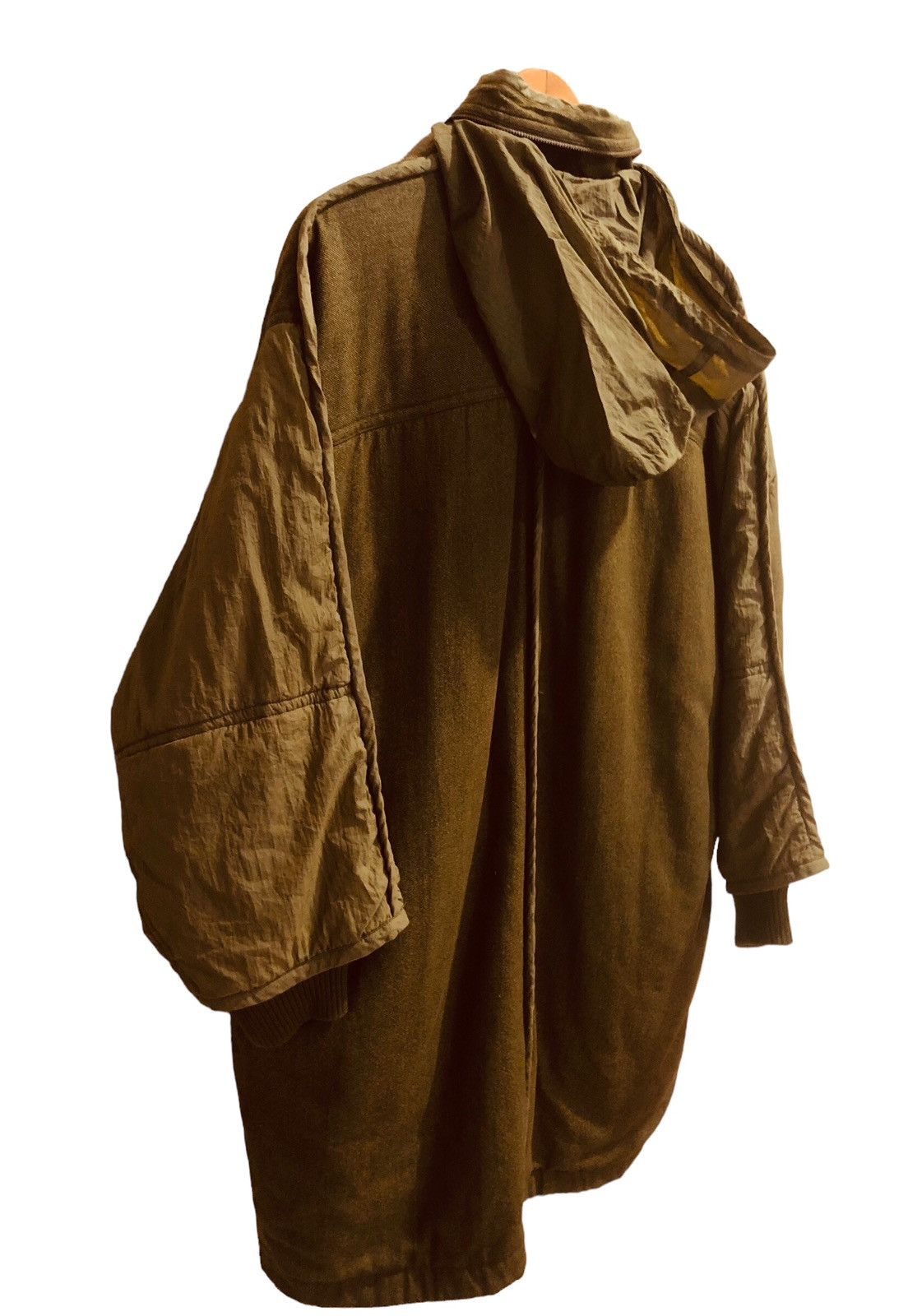 Issey Miyake × Vintage Vintage Issey Miyake Oversized Reversible Hoodie Jacket Size US XXL / EU 58 / 5 - 9 Thumbnail