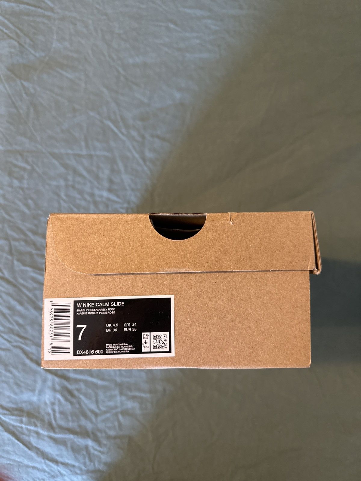 Nike Nike Calm Slide (Barely Rose/Size 7W) Size US 7 / IT 37 - 1 Thumbnail