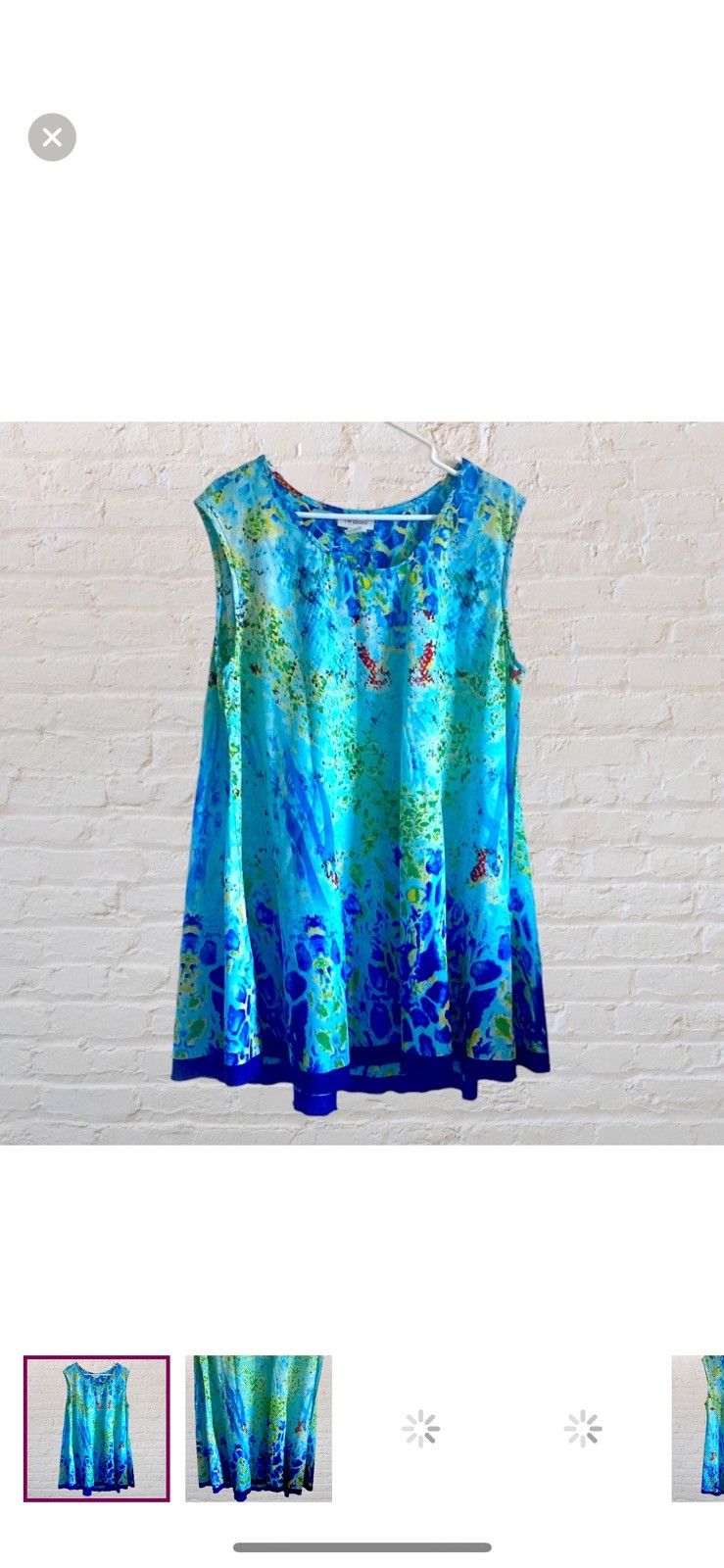 Other CW CLASSICS SLEEVELESS TUNIC TOP DRESS TANK TOP Size XL Size XL / US 12-14 / IT 48-50 - 1 Thumbnail