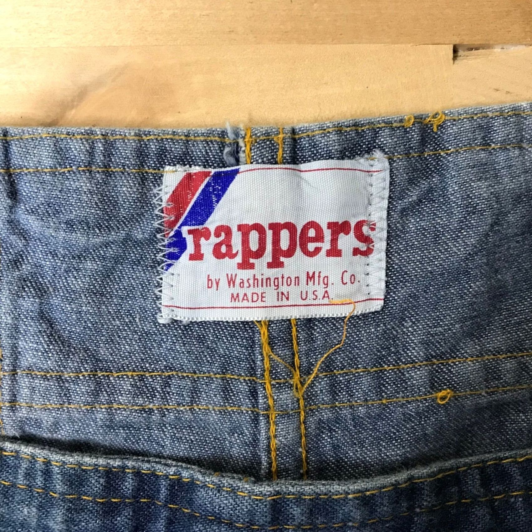 Bell VTG Rappers Bell Bottom Jeans 30x32 Mid Wash Zipper Front Flare Leg Womens Denim Pants Decade Retro 5-Pocket Size 30" / US 8 / IT 44 - 7 Thumbnail