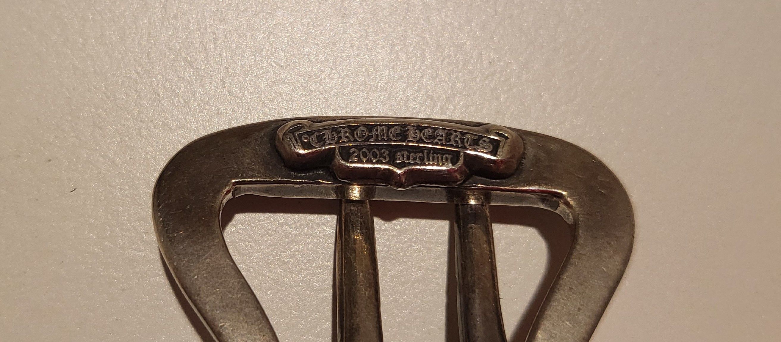 Chrome Hearts Chrome Hearts Leather Sterling Grommet Bracelet 2003 Size ONE SIZE - 13 Thumbnail