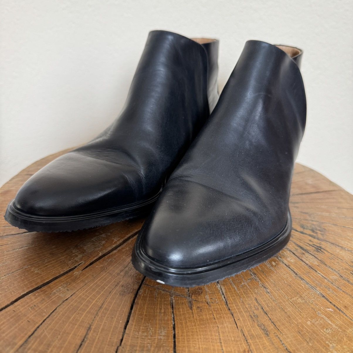 Everlane Everlane Boots by Davos Gomma Chelsea style, Black, 6.5 Size US 6.5 / IT 36.5 - 3 Thumbnail