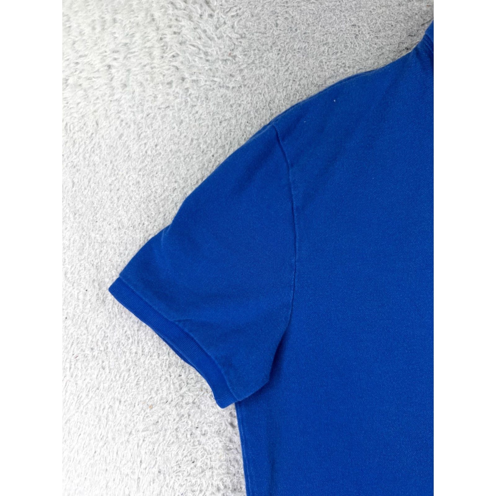 Tommy Hilfiger VINTAGE Tommy Hilfiger Polo Shirt Men Adult Medium Knit Short Sleeve 100% Cotton Blue Polo Golf 90s Style Mens Size US M / EU 48-50 / 2 - 3 Thumbnail