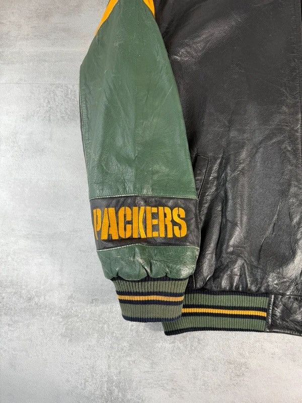 NFL Green Bay Packers NFL Leather Jacket Size US XL / EU 56 / 4 - 8 Thumbnail