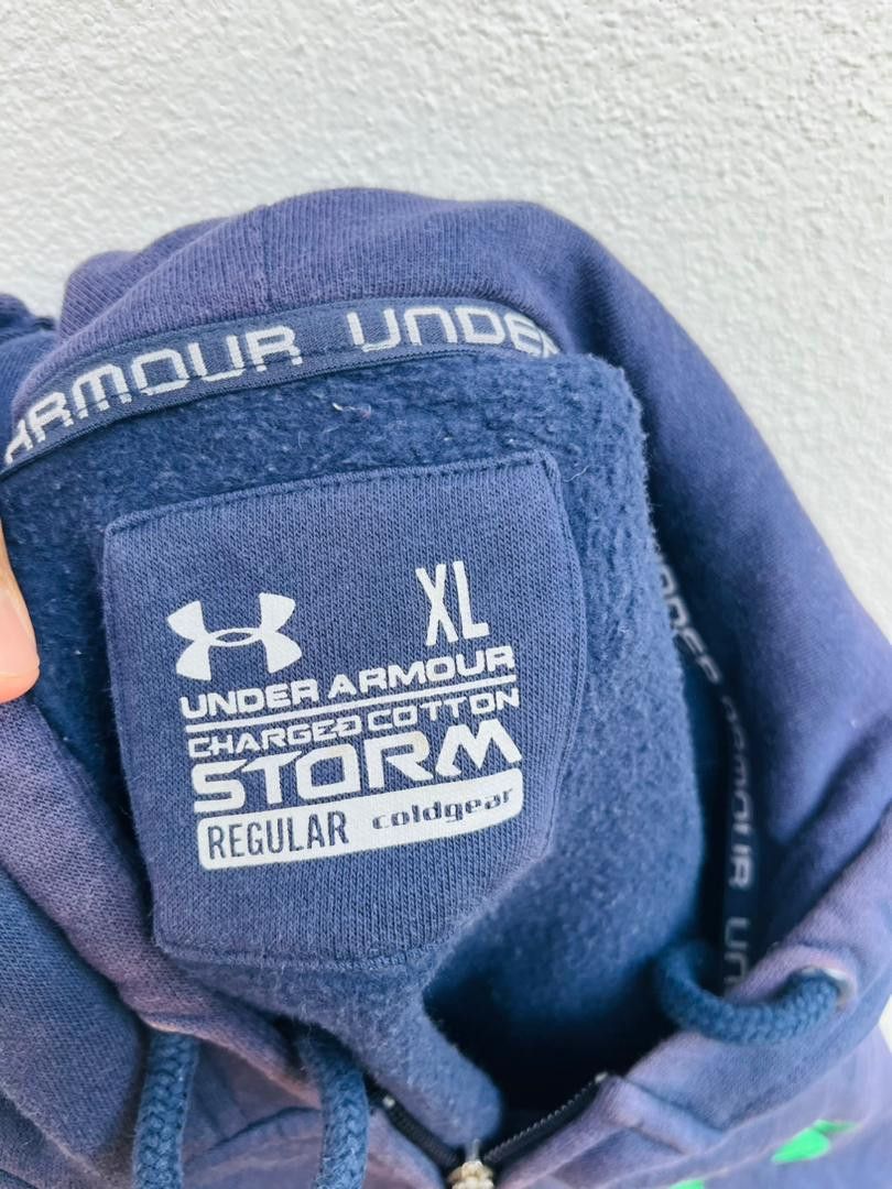 Japanese Brand × Under Armour Vintage Under Amour Brazil Football Streetwear Fashion Style Size US M / EU 48-50 / 2 - 12 Thumbnail