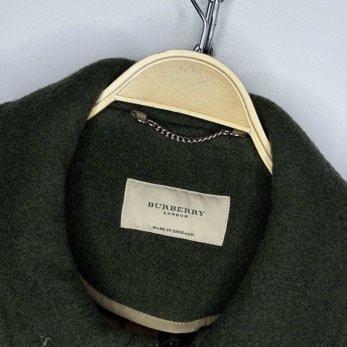 Burberry Burberry Wool Green Coat Size 50 Avant Garde Nova Check Size US M / EU 48-50 / 2 - 6 Thumbnail
