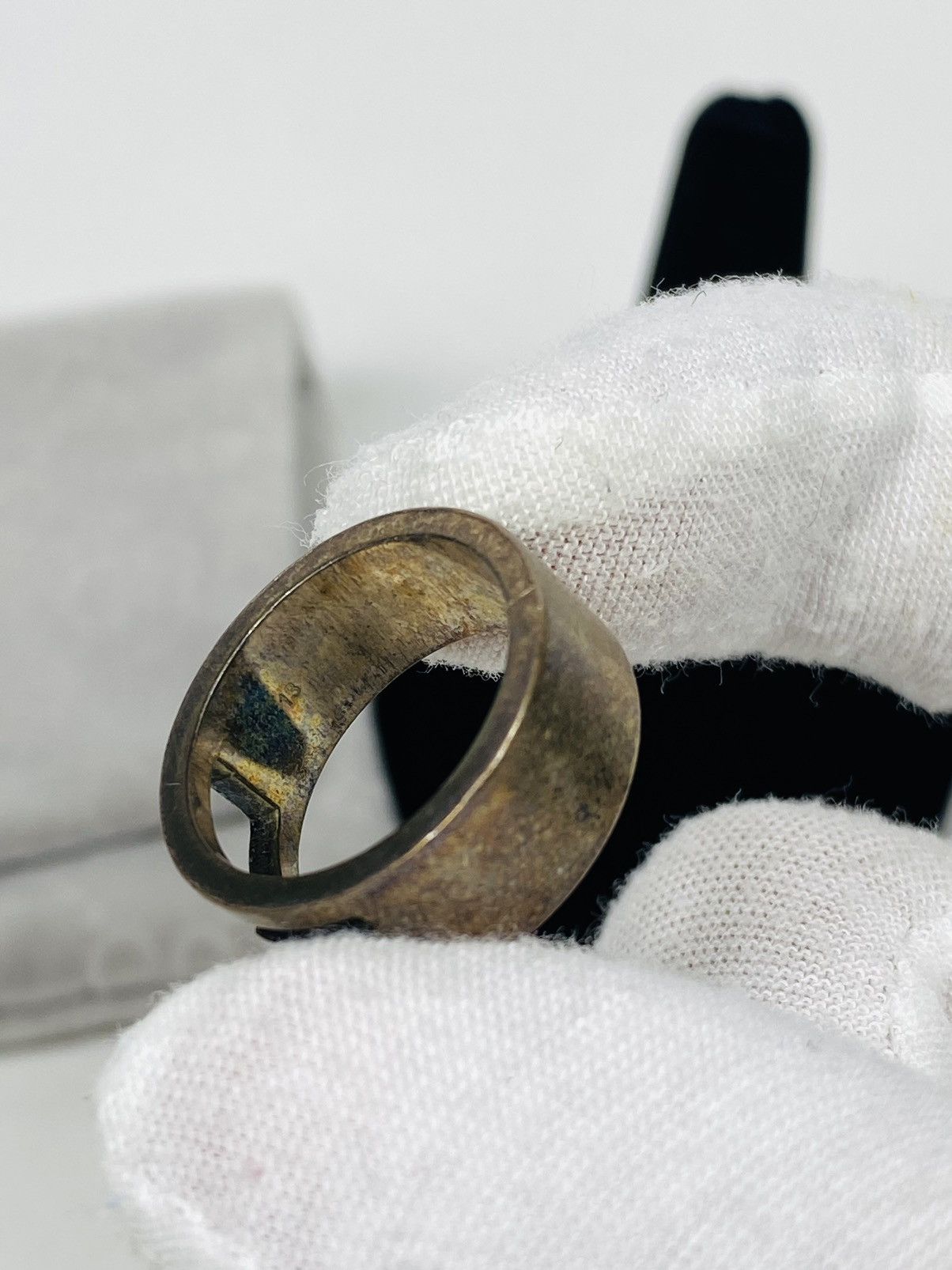Gucci Gucci .925 Silver G Ring Size IT 13 Size ONE SIZE - 3 Thumbnail