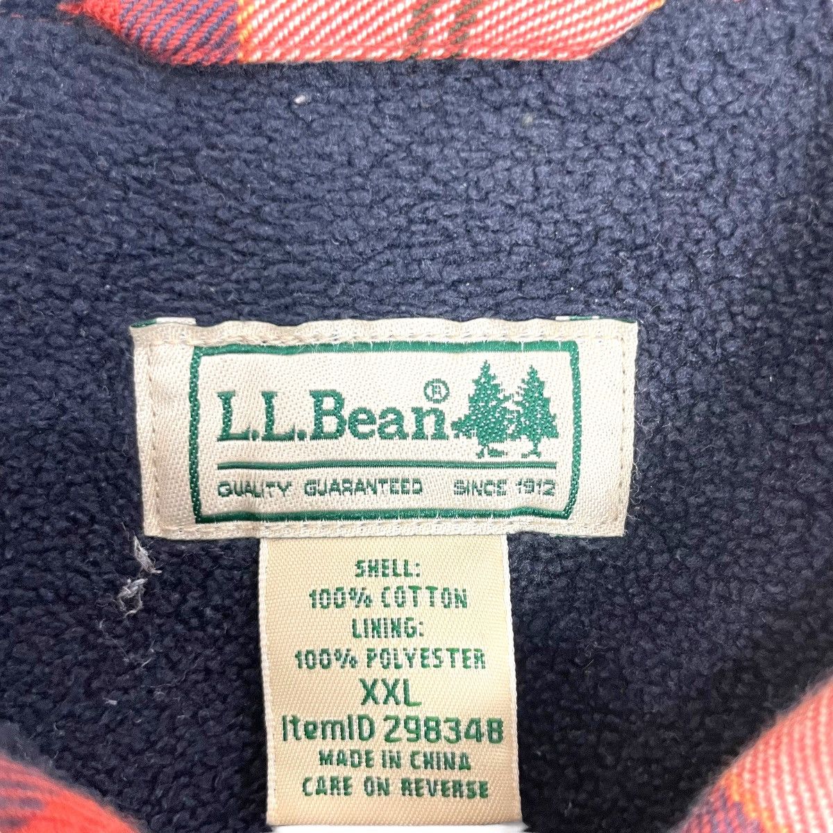 L.L. Bean Vintage LL Bean Flannel Shirt Button Up Streetwear Size US L / EU 52-54 / 3 - 11 Thumbnail