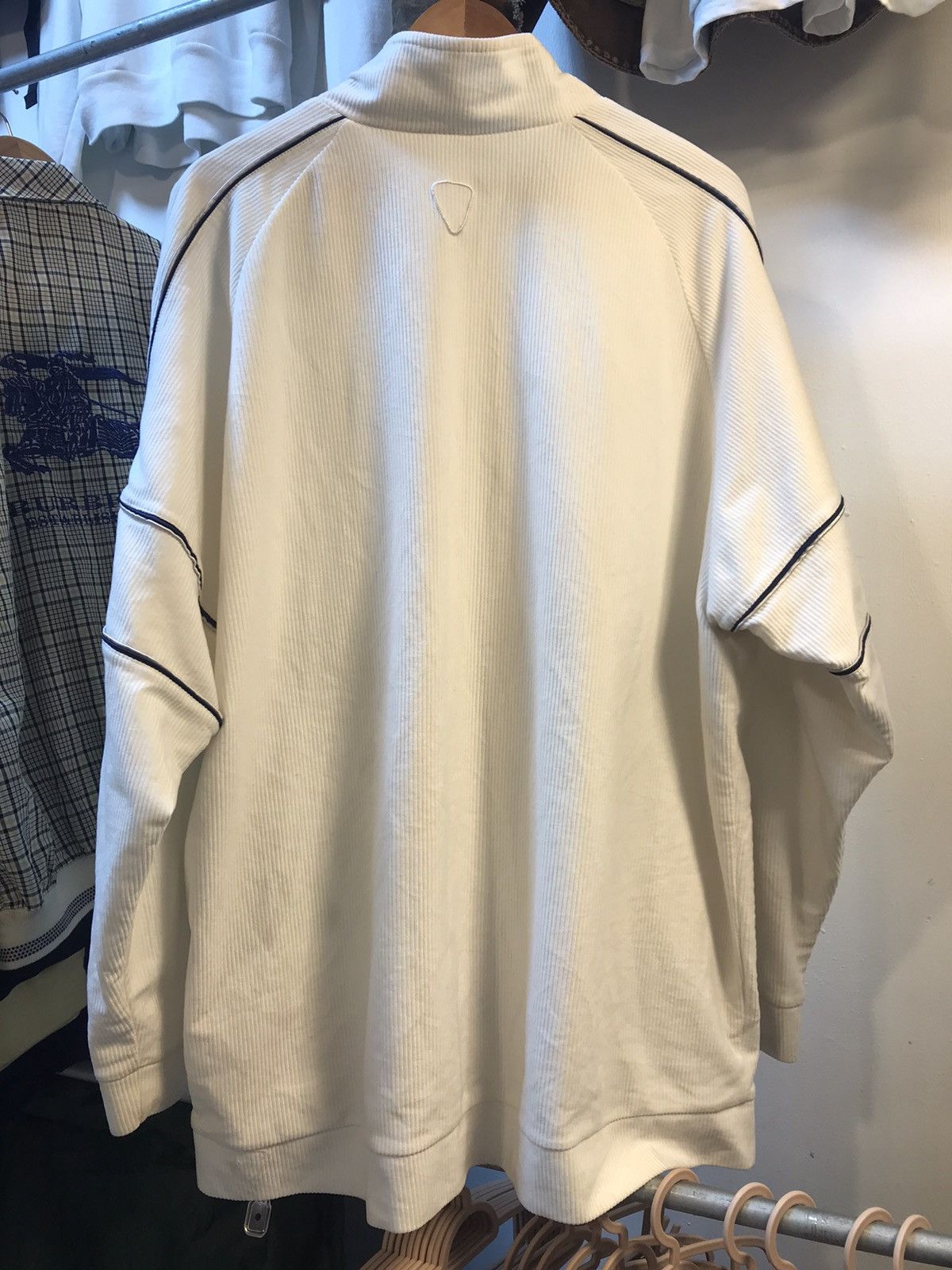 Nike × Vintage Vintage Y2K Nike Spell Out Corduroy Jacket Size US XL / EU 56 / 4 - 2 Thumbnail