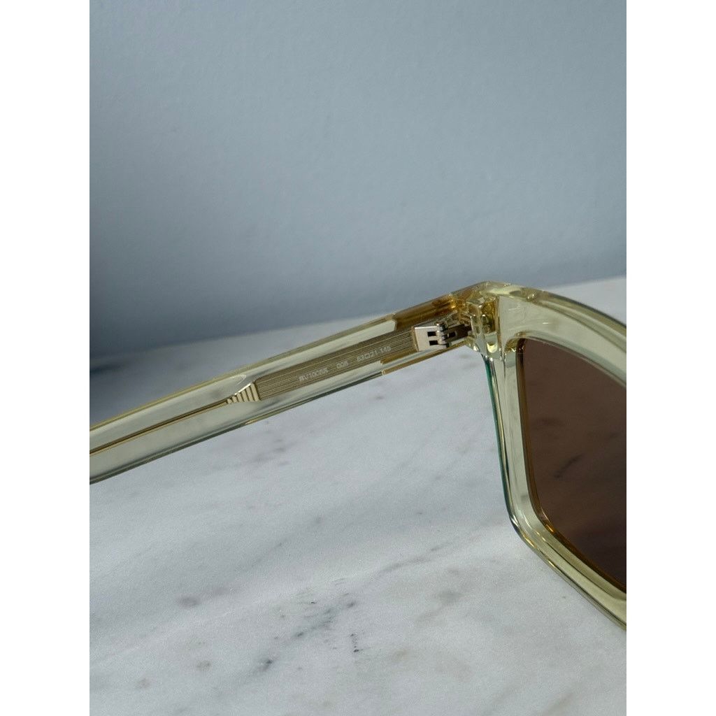 Bottega Veneta NEW Bottega Veneta BV1005S Clear Gold Sunglasses Size ONE SIZE - 7 Thumbnail