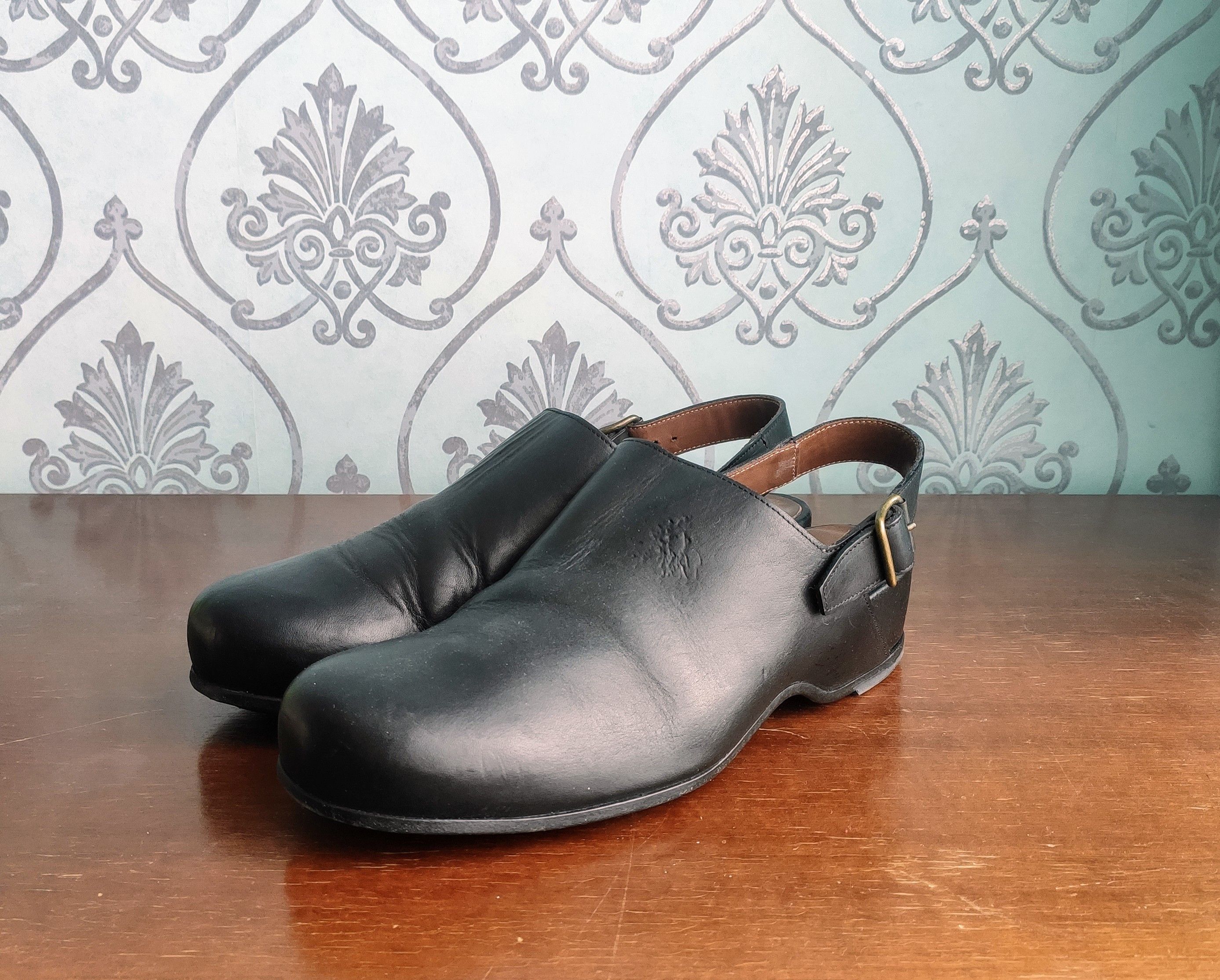 Lanvin Leather clogs.Like Guidi or Rick Owens shoes Size US 8 / EU 41 - 2 Thumbnail