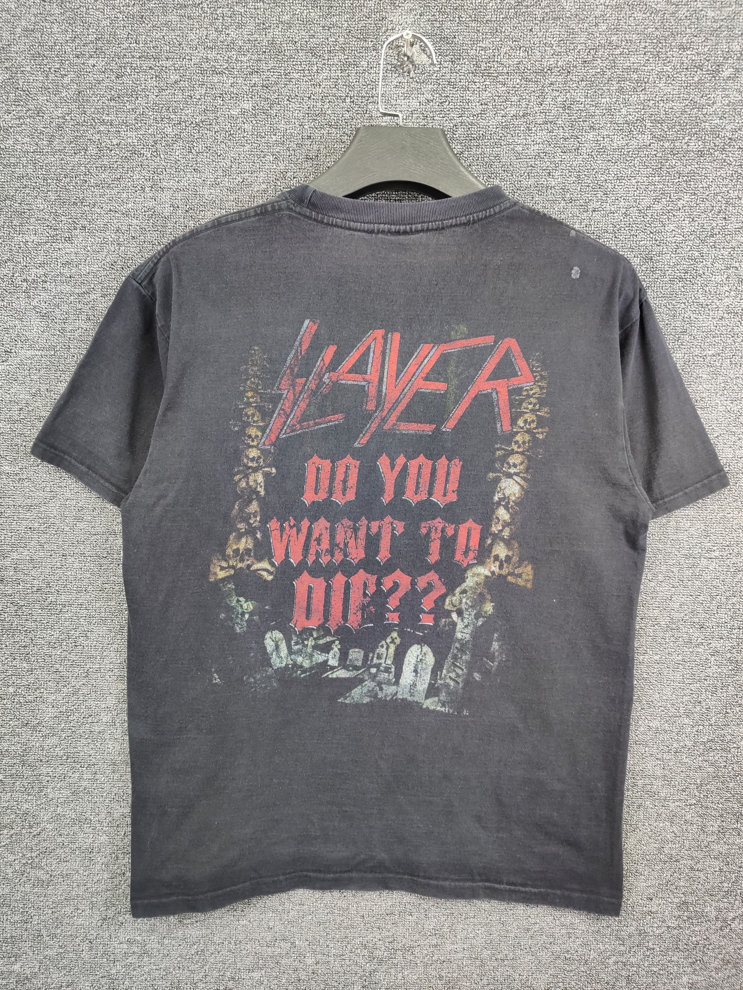 Band Tees Vintage Slayer War Chest Band Tee Tshirt Size US L / EU 52-54 / 3 - 5 Thumbnail