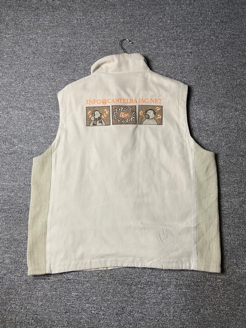 Japanese Brand Vintage Castelbajac Sport Sleeveless Vest (176) Size US M / EU 48-50 / 2 - 3 Thumbnail