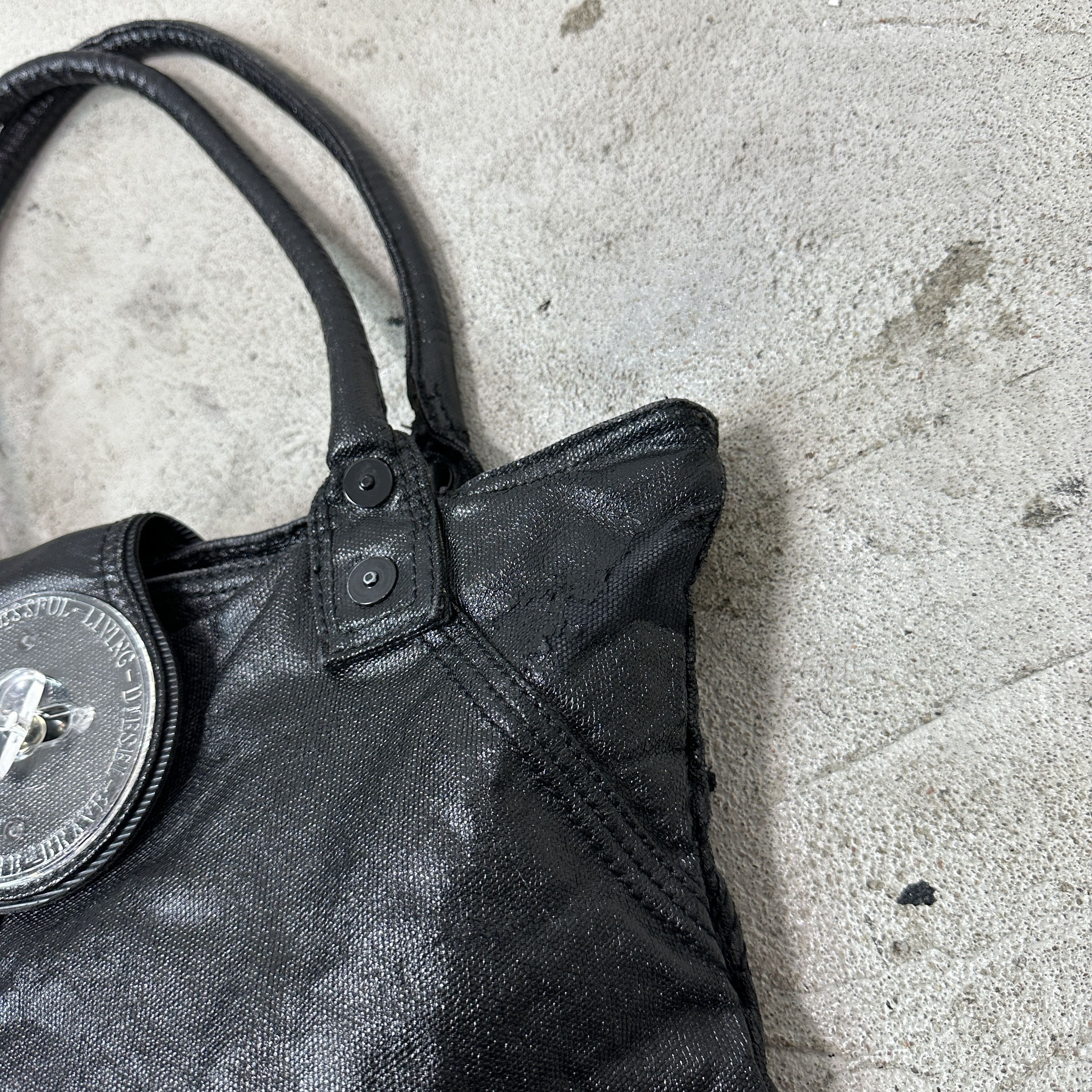 Diesel Vintage Diesel Transparent Turn Lock Shoulder Bag 00s Size ONE SIZE - 7 Thumbnail