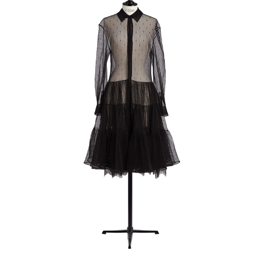 image of Dior O1Bcso1Str0224 Dress In Black, Women's (Size Medium)
