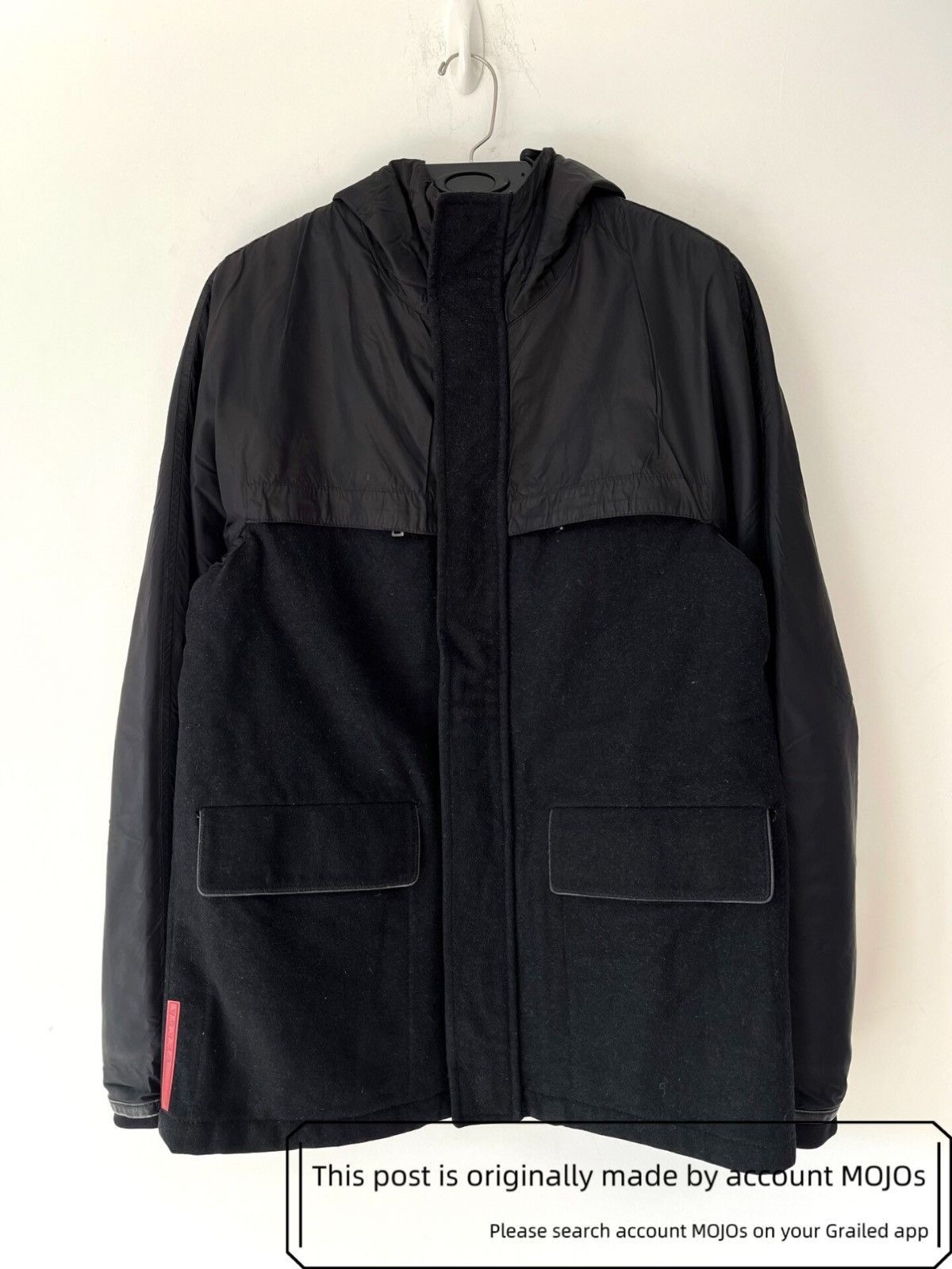 Prada Sz 46 Prada Red Label Parka Down Jacket mojos55 Size US S / EU 44-46 / 1 - 1 Thumbnail
