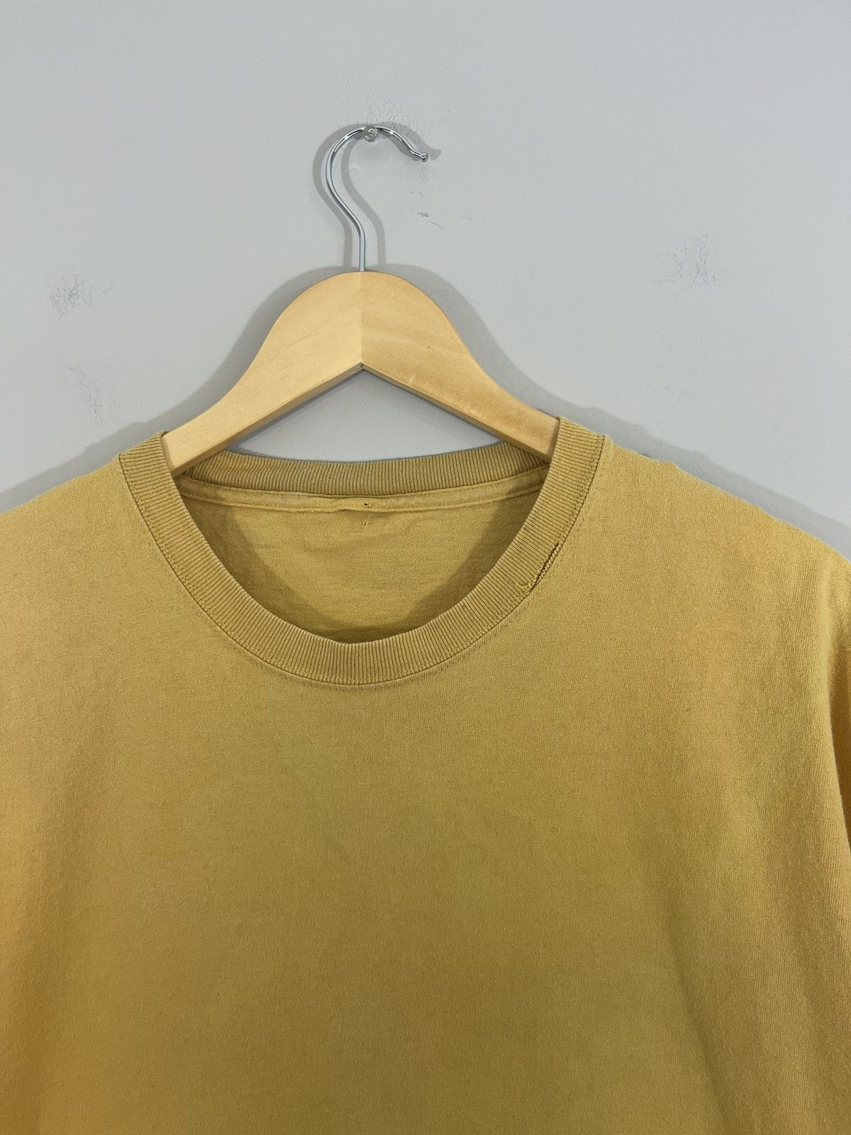 Vintage Sun Faded Blank Distressed Basic Tee Size US L / EU 52-54 / 3 - 1 Thumbnail