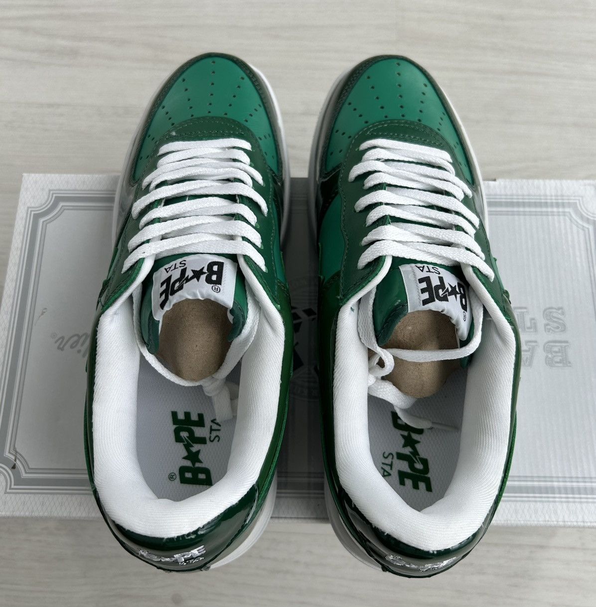Bape VERY RARE OG 2009 A BATHING APE SHIBUYA EXCLUSIVE BAPESTA Size US 9.5 / EU 42-43 - 7 Thumbnail