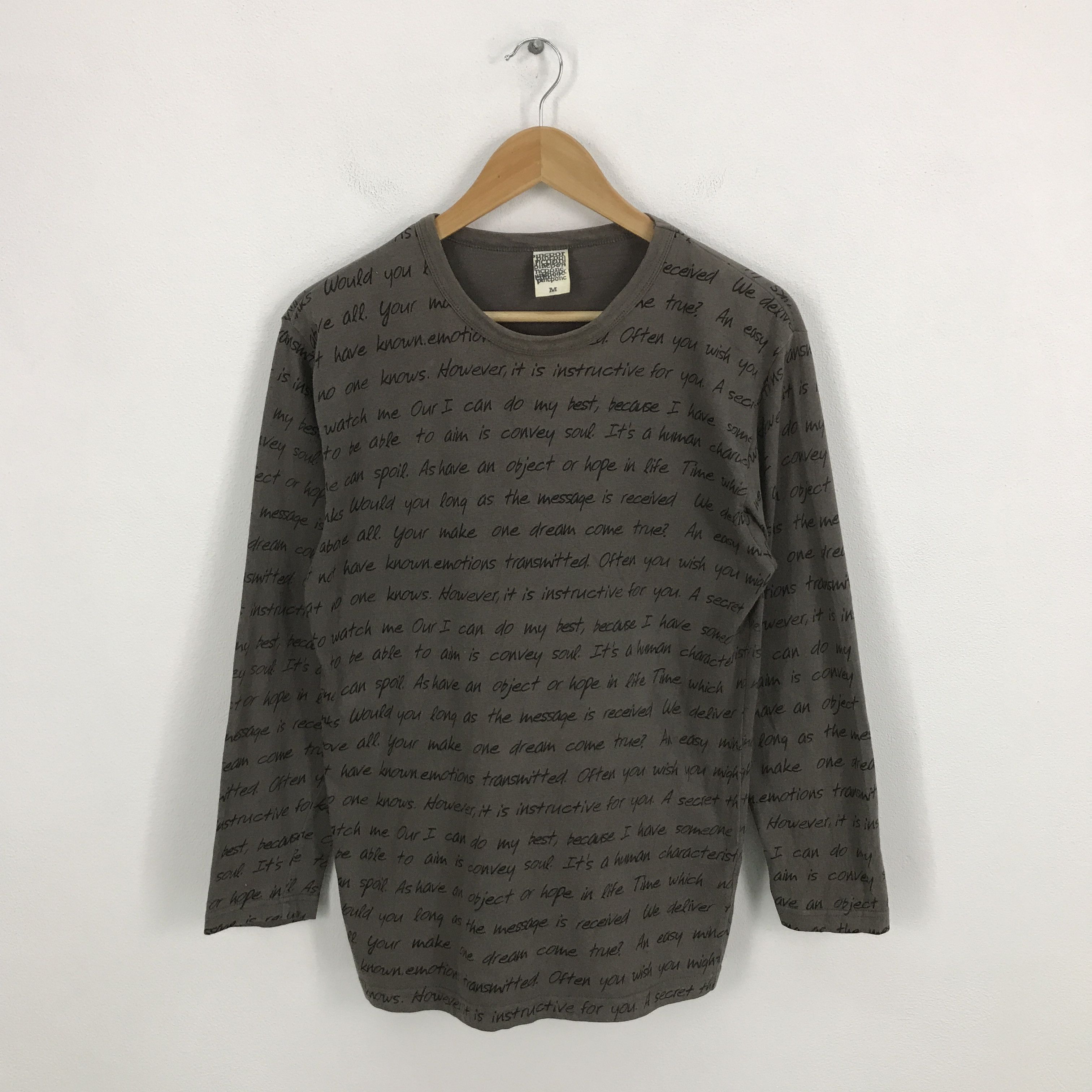 Japanese Brand japanese brand Punk style long sleeve tshirts Size US M / EU 48-50 / 2 - 1 Thumbnail